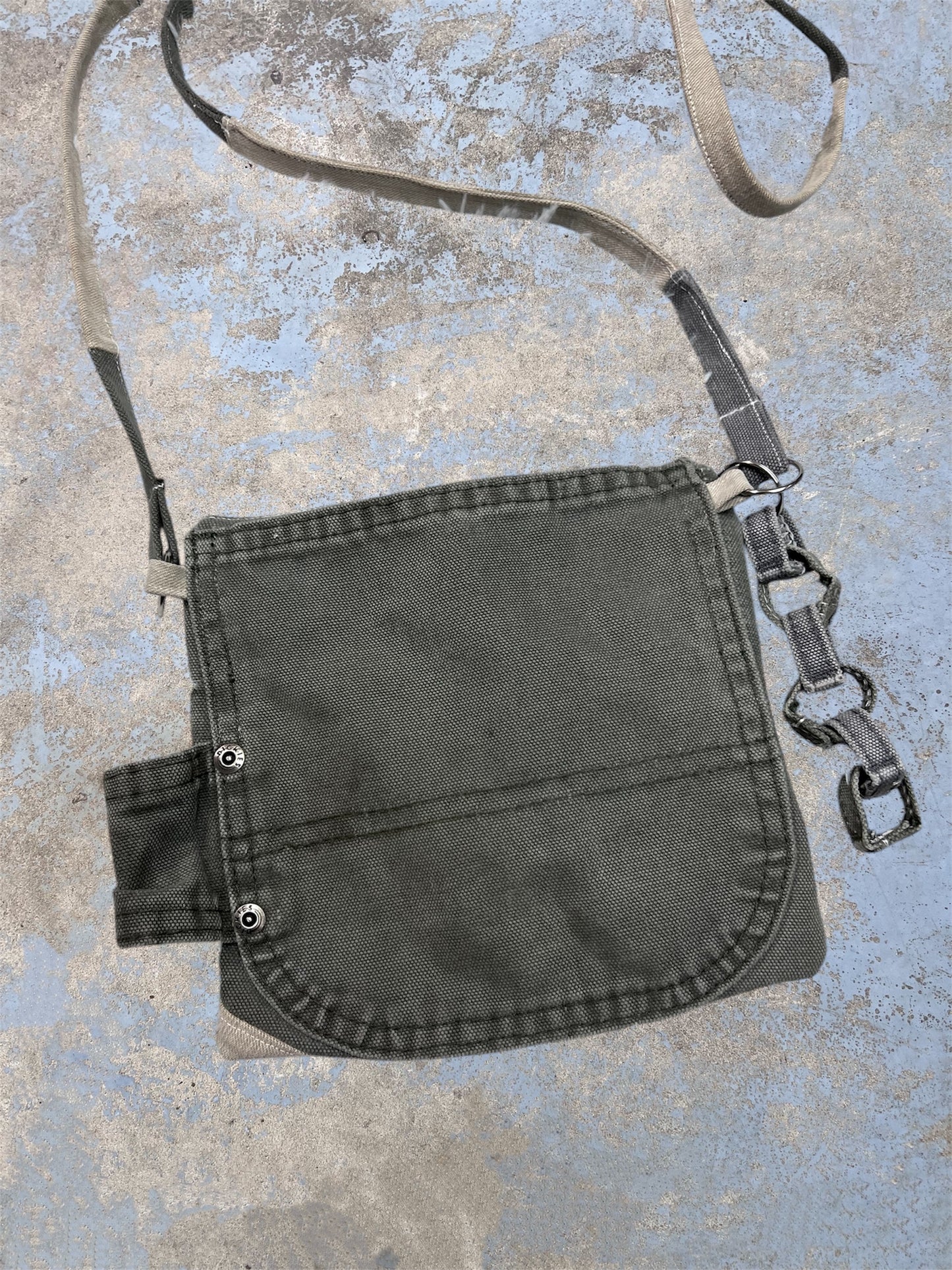 Handmade Utility Pocket Cross Body Bag