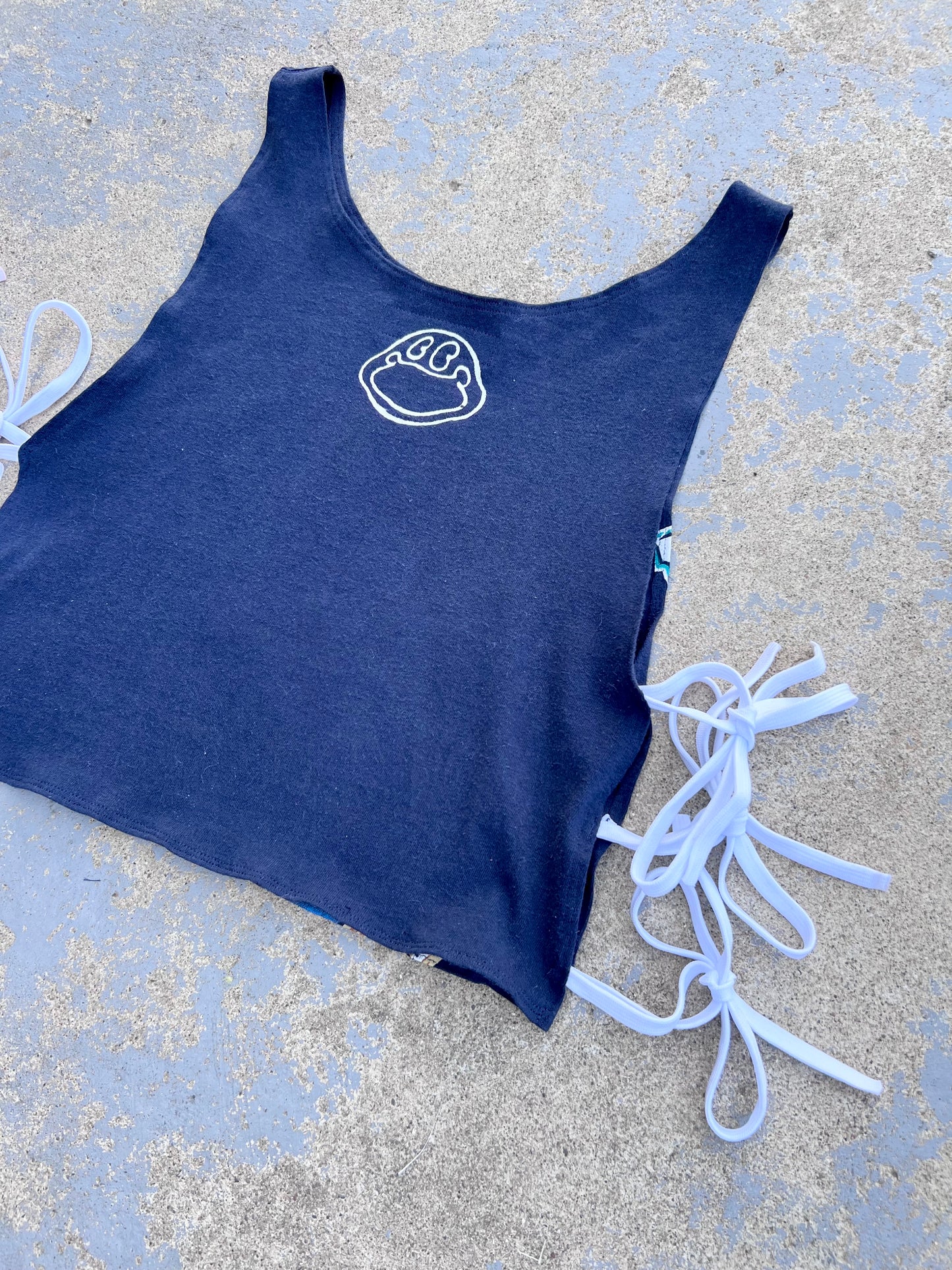 Seattle Mariners Side Tie Tank Top