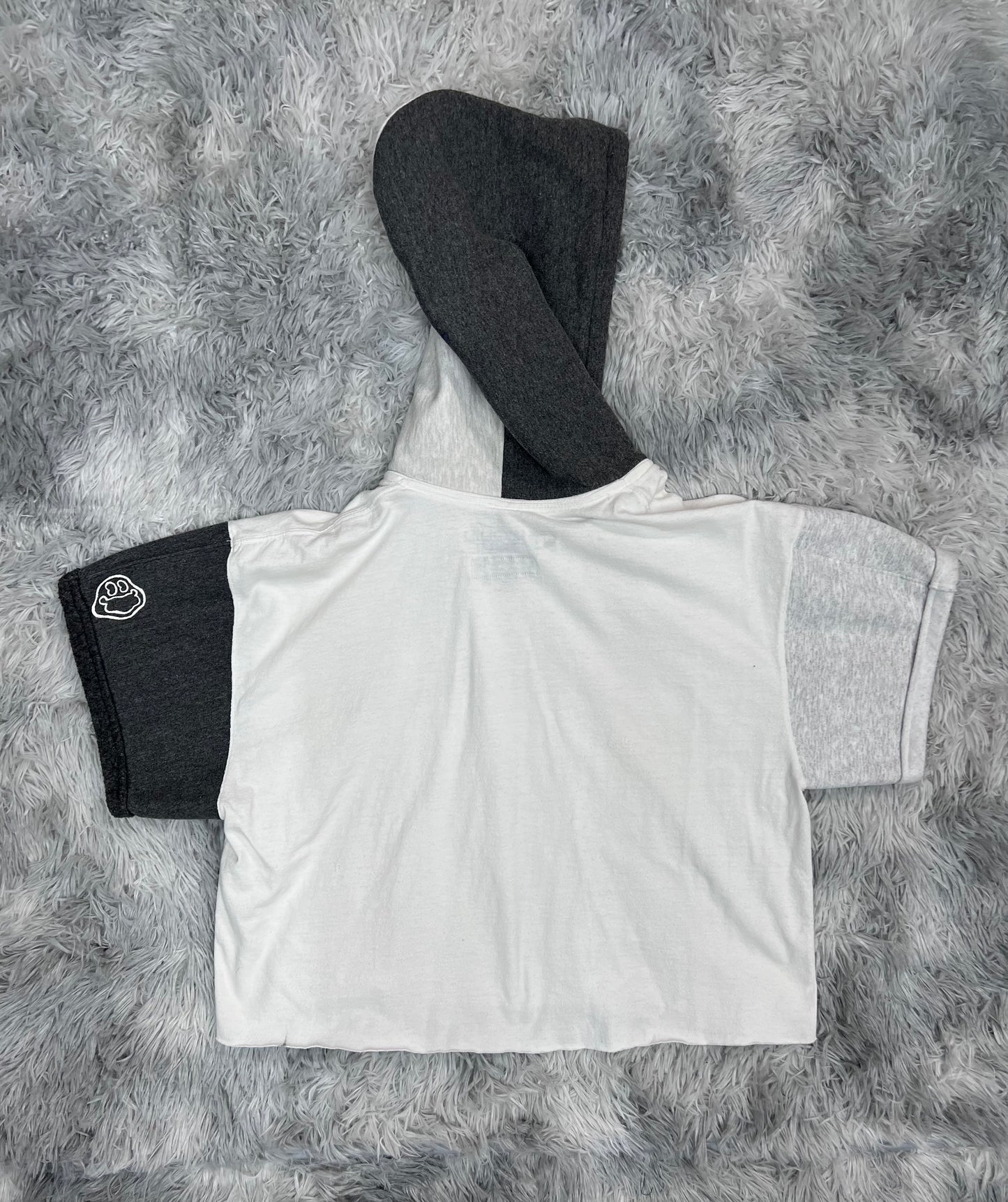 Pink Floyd Hooded Cropped T-shirt