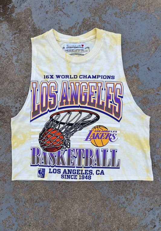 Los Angeles Lakers Tie Dye Tank Top