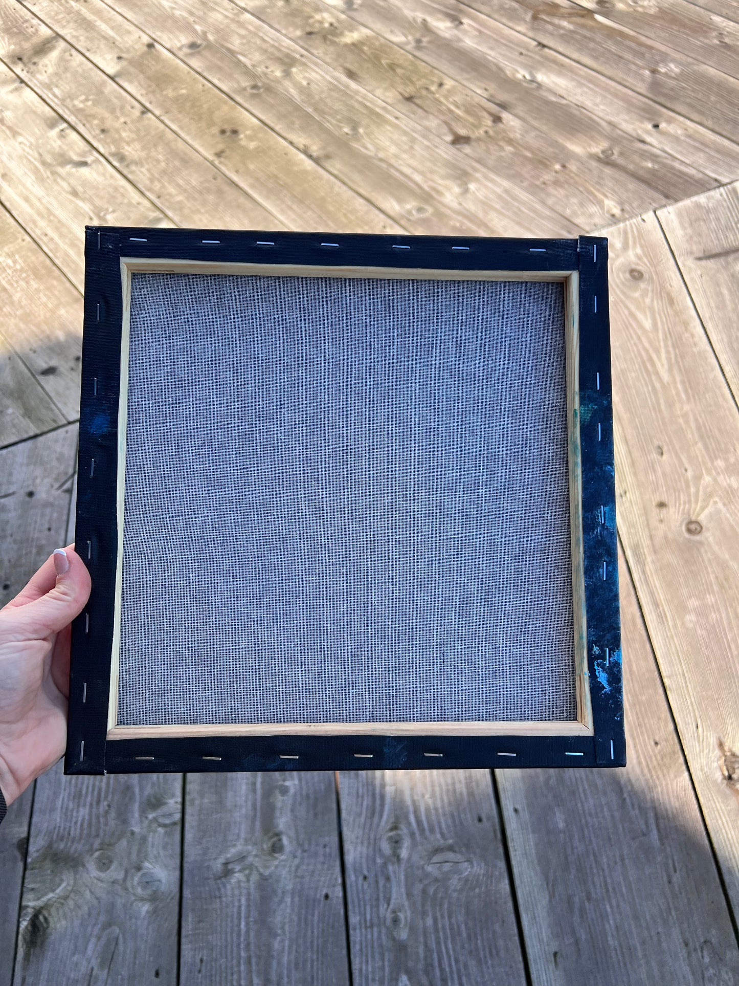 Hand Painted Beach Scene