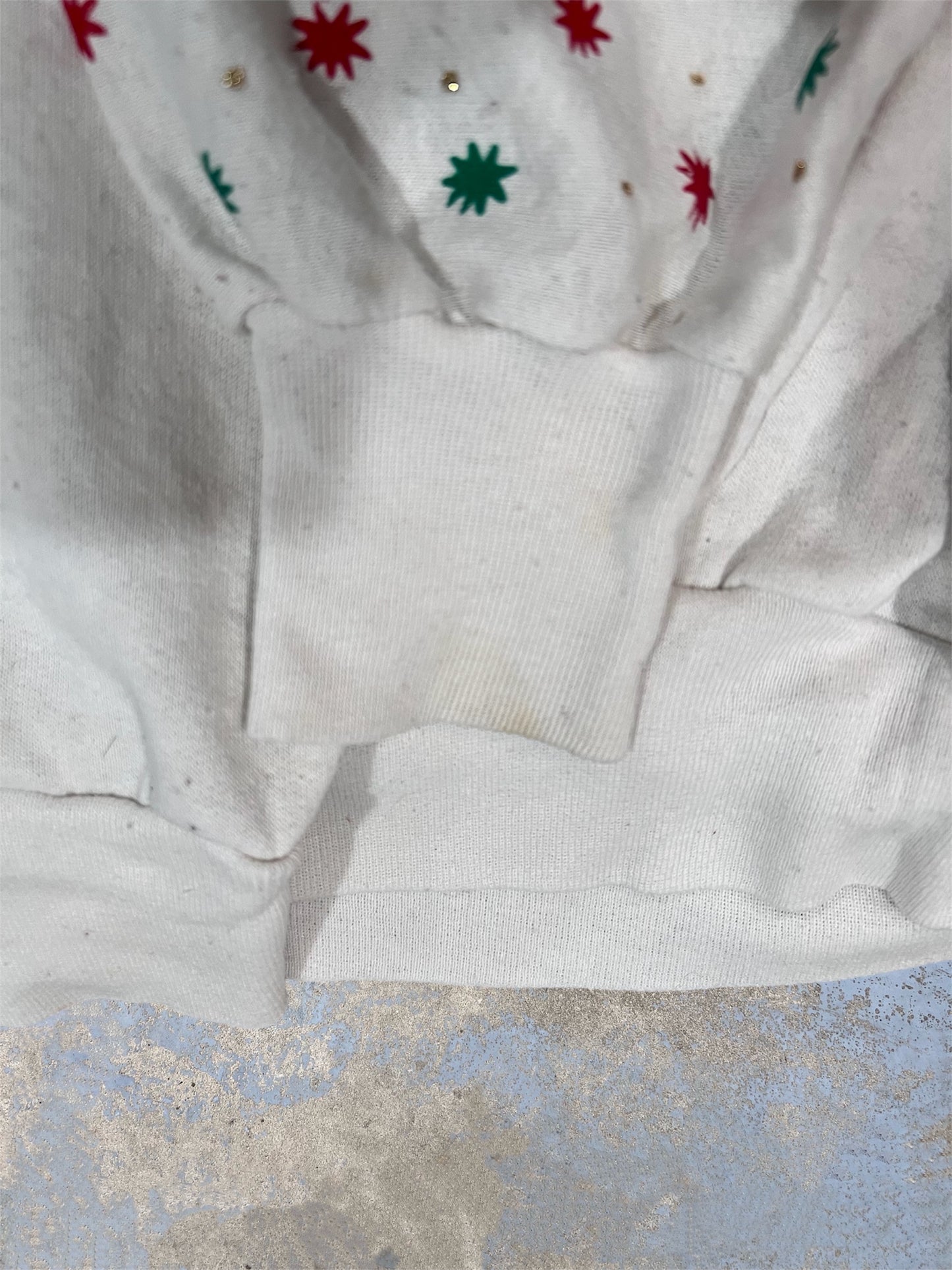 Vintage 1993 Puff Print Holiday Themed Crewneck