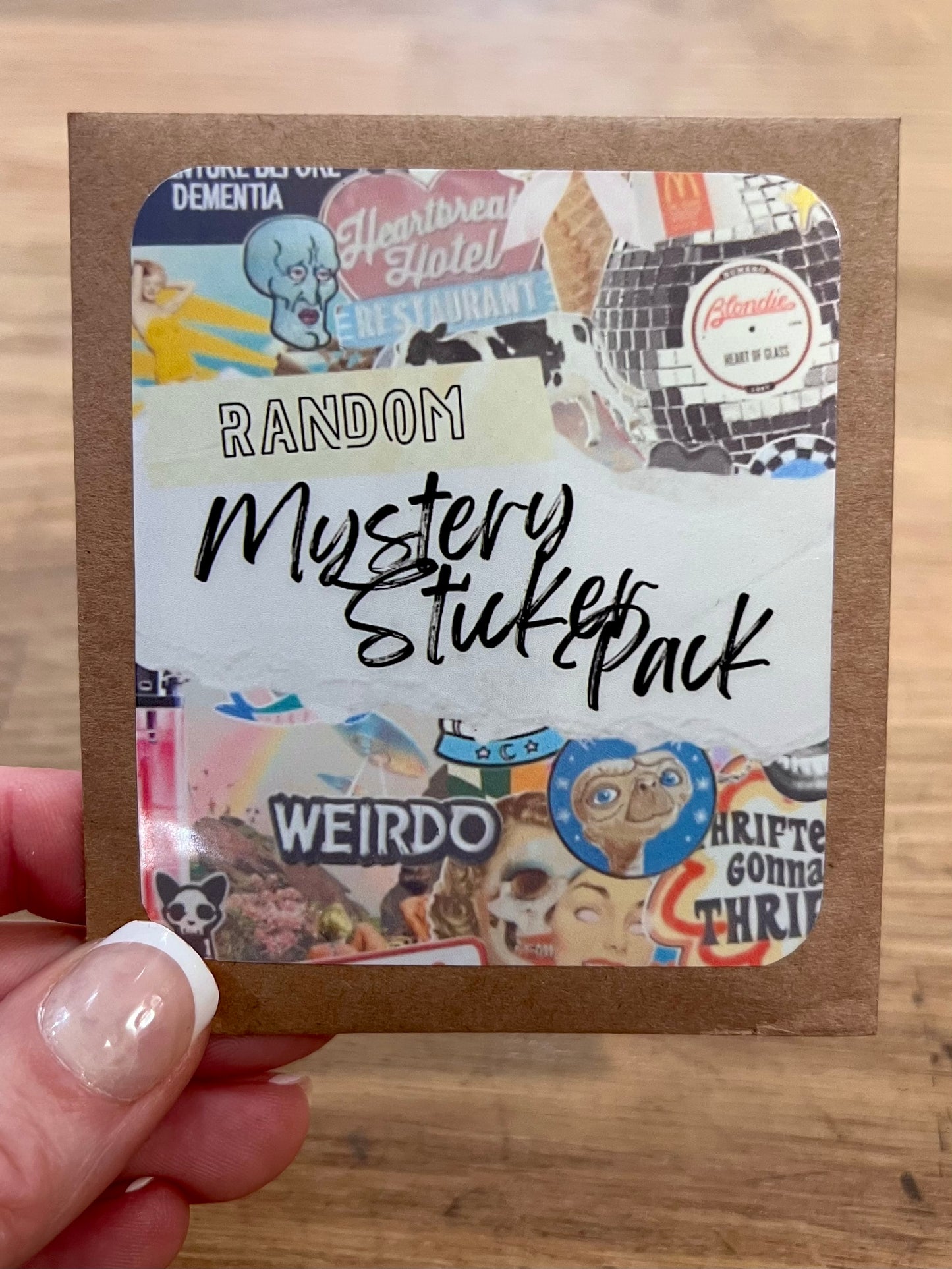 Mystery Sticker Packs