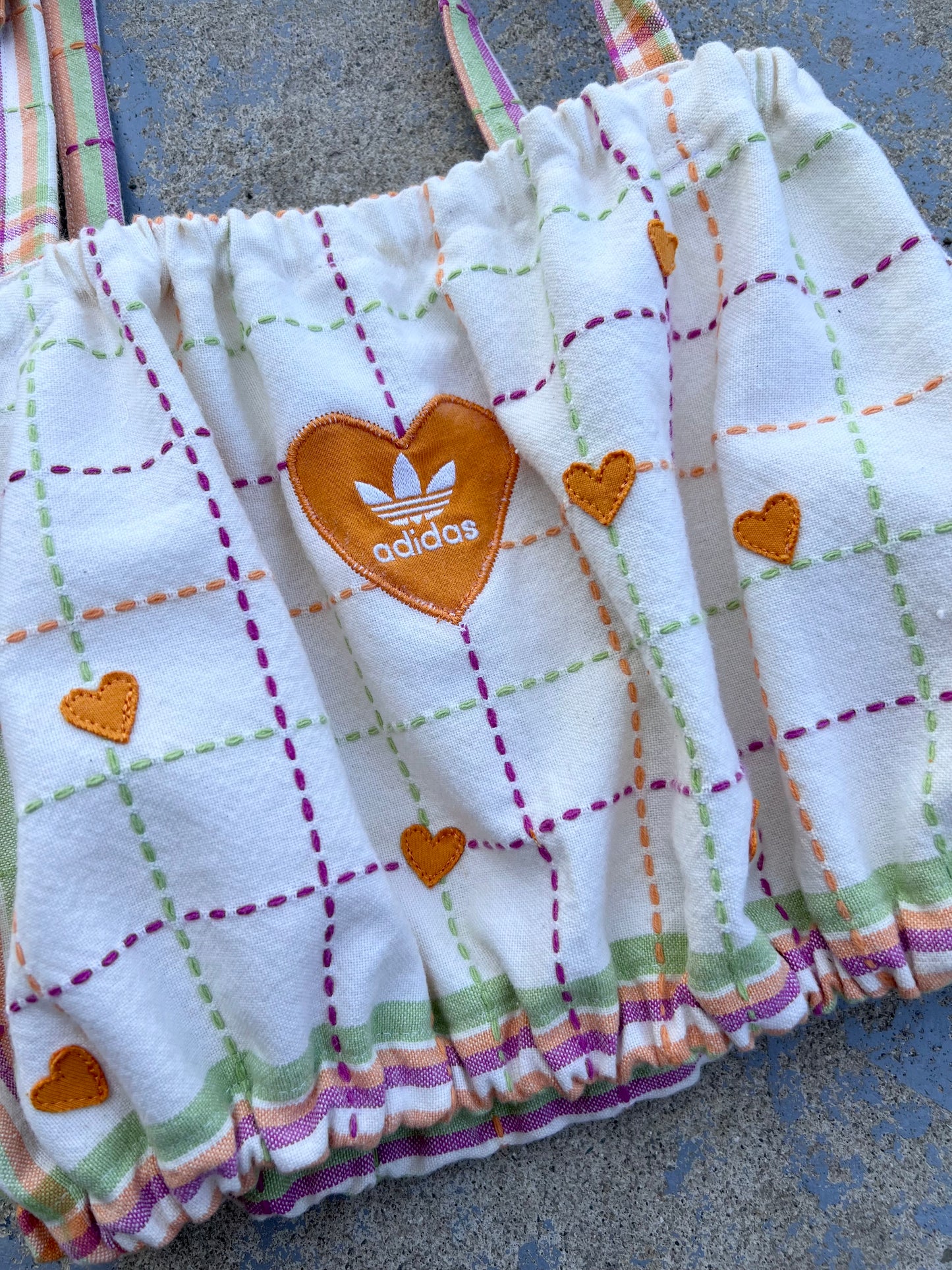 Adidas Heart Tie Tank Top