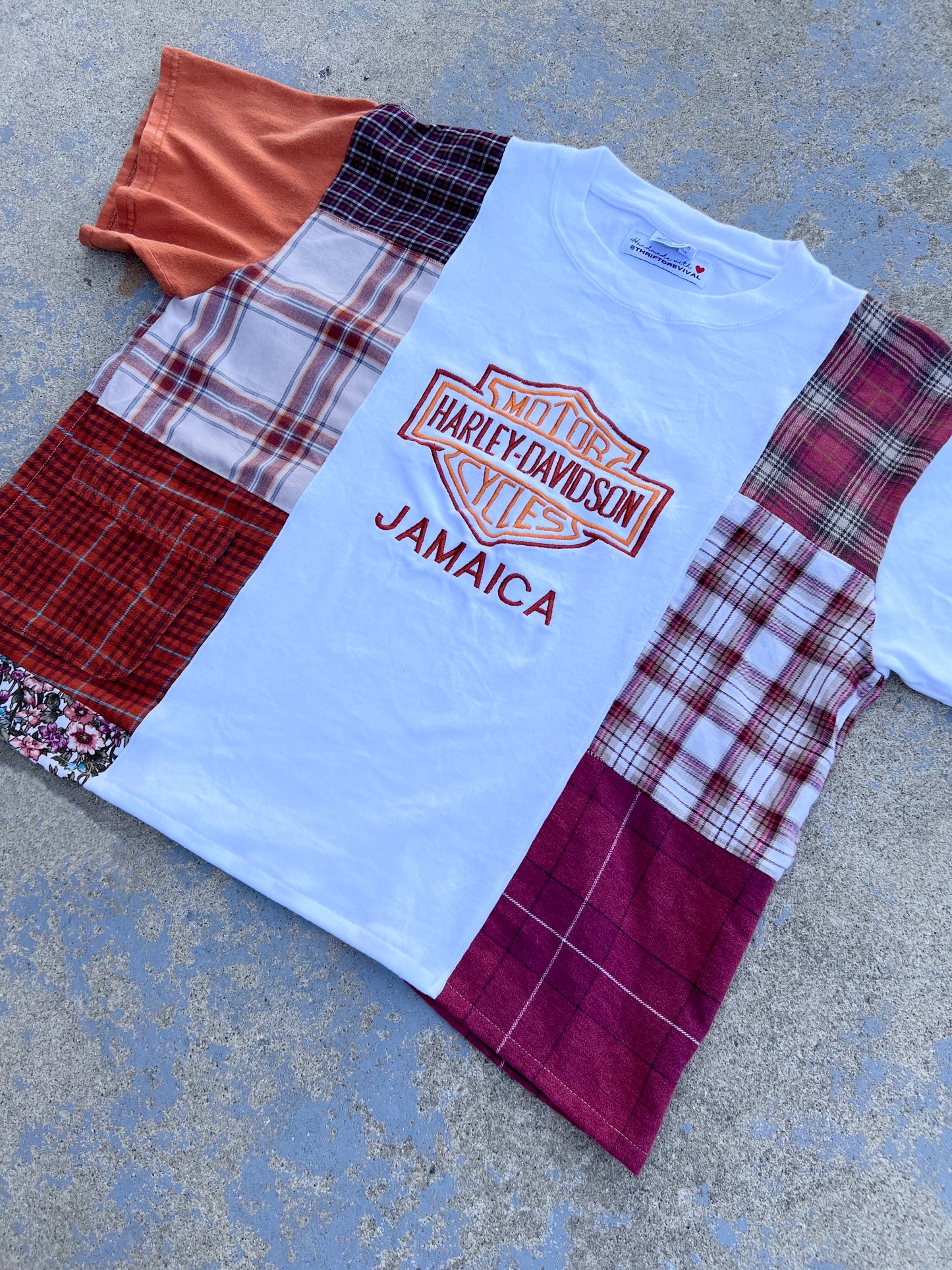 Harley Patchwork Tshirt