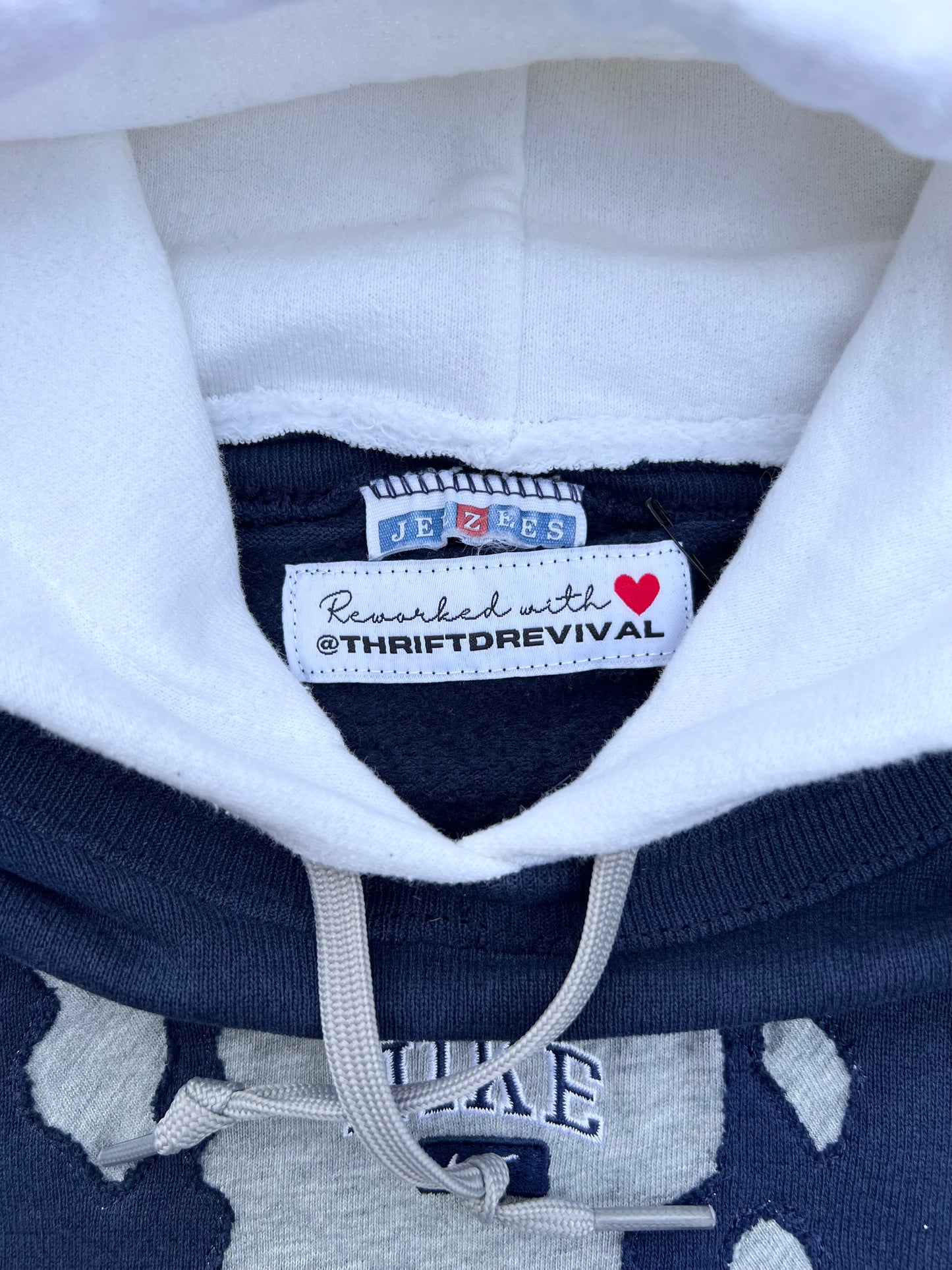Reworked Nike 3 Tone Hoodie