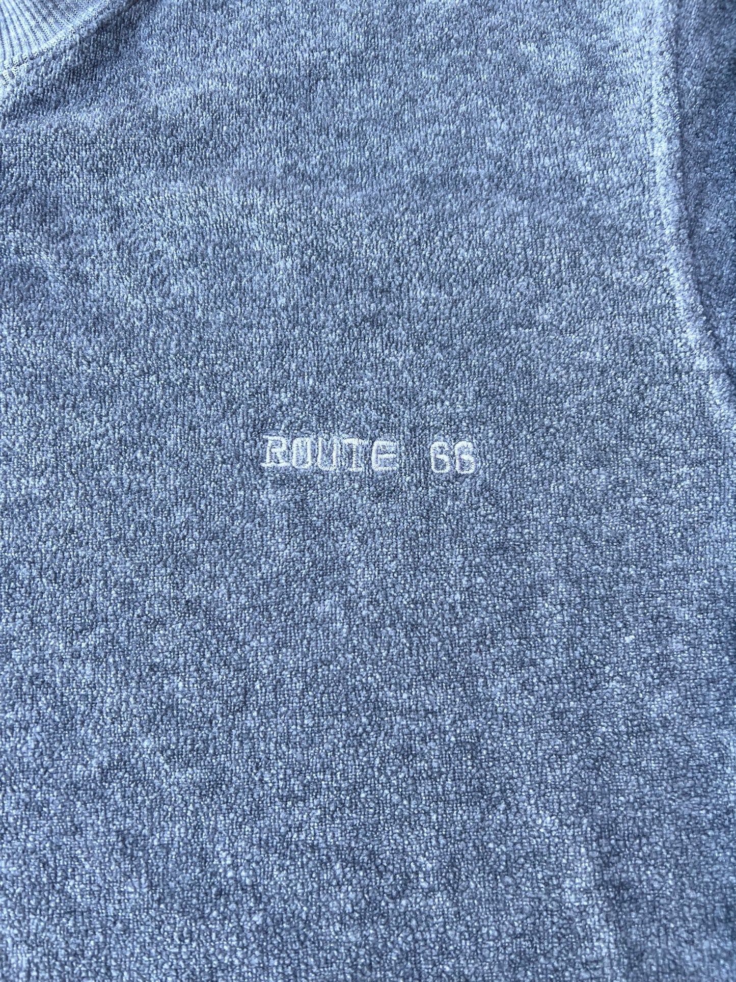 Vintage Route 66 Fuzzy Crewneck