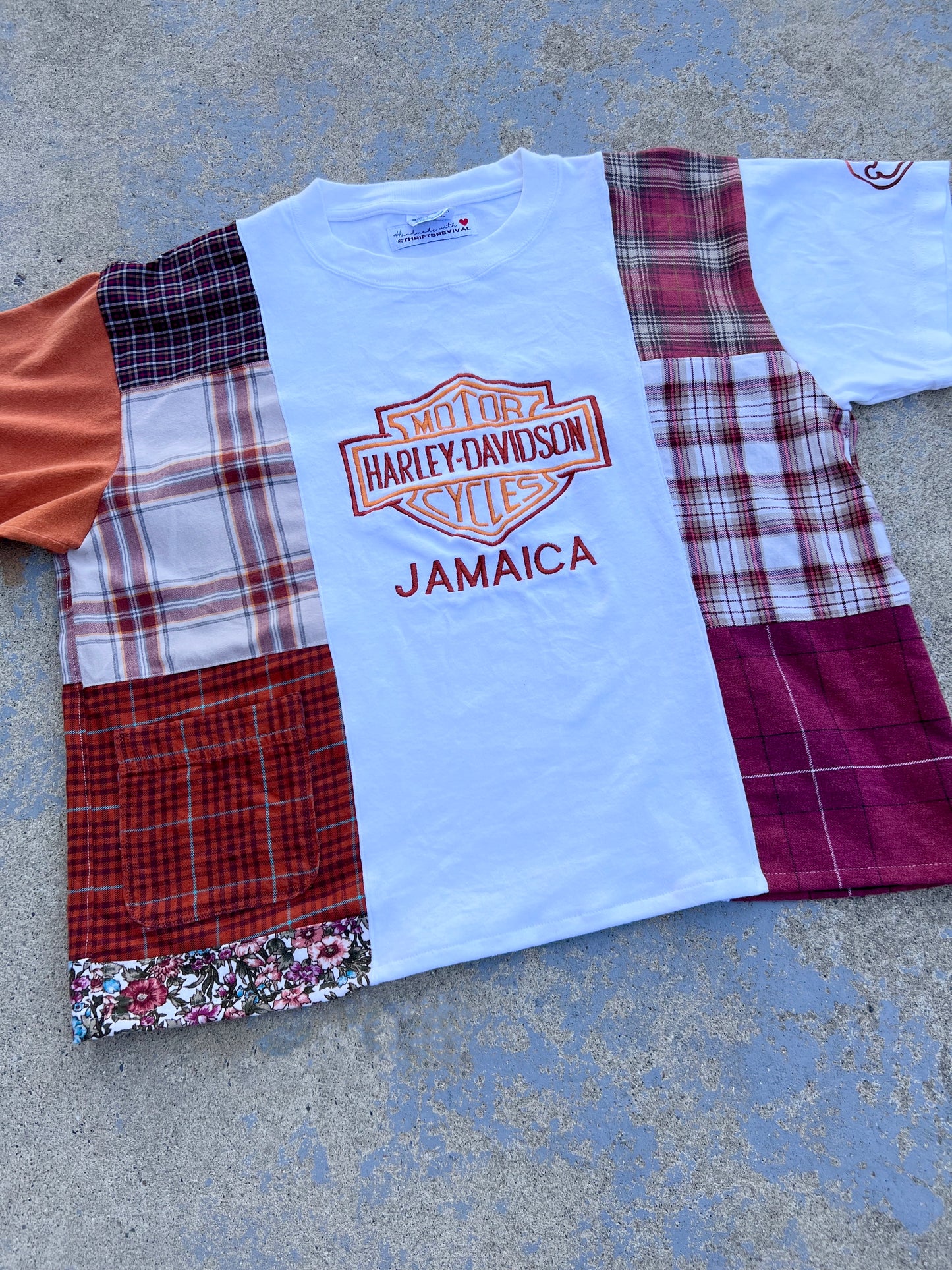 Harley Patchwork Tshirt
