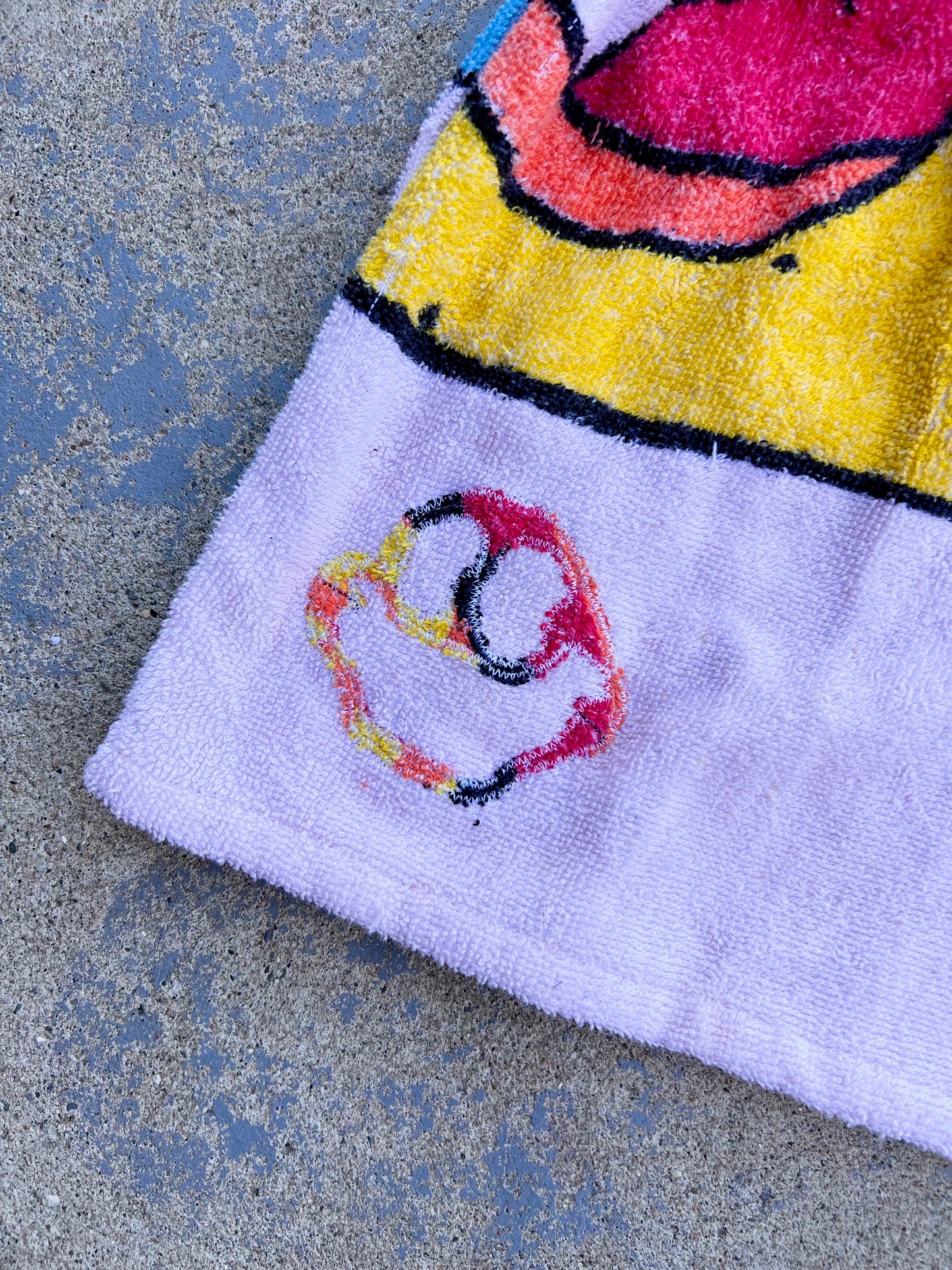 Vintage Surfing Mickey Towel Shorts