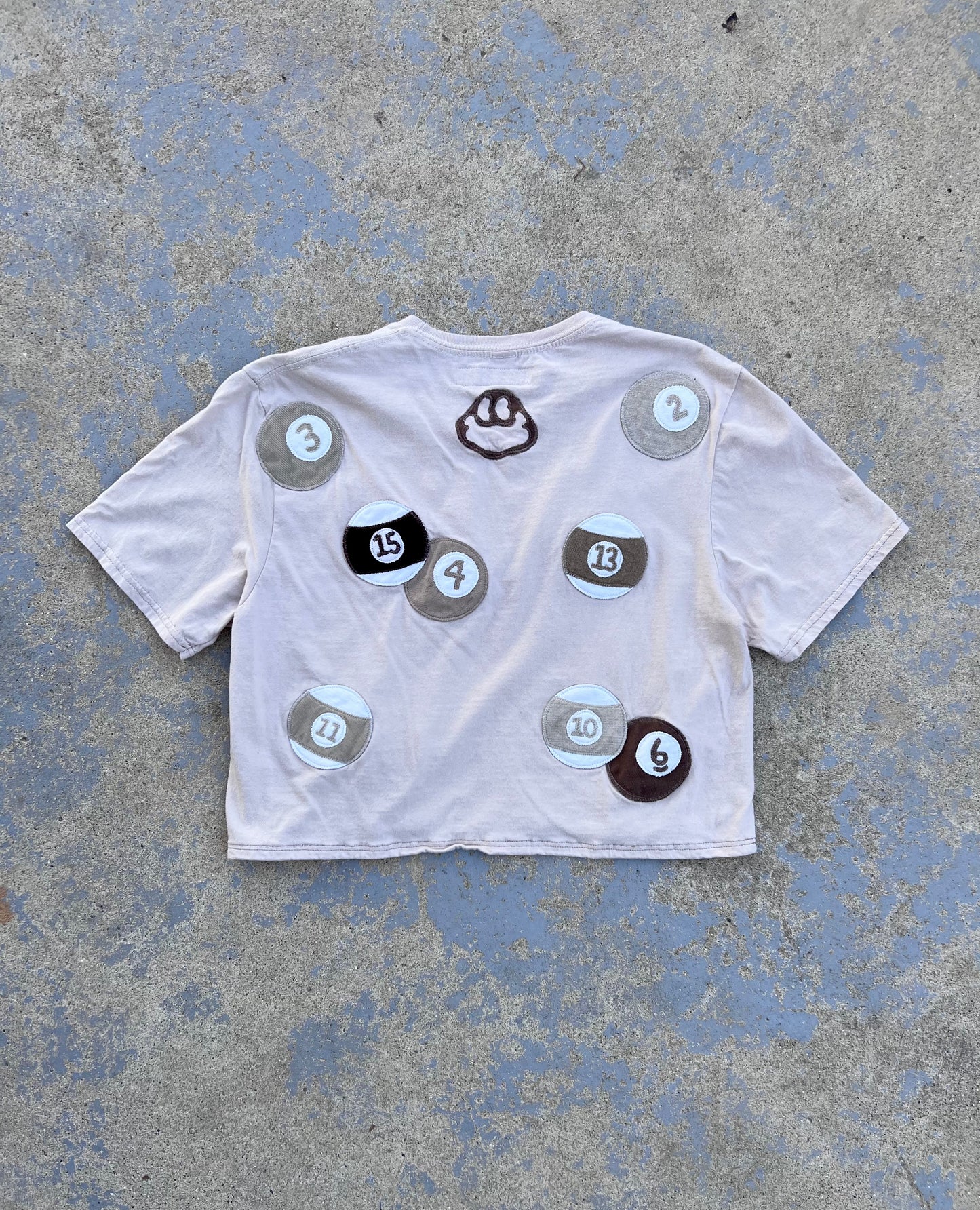Pool Ball Cropped Tshirt