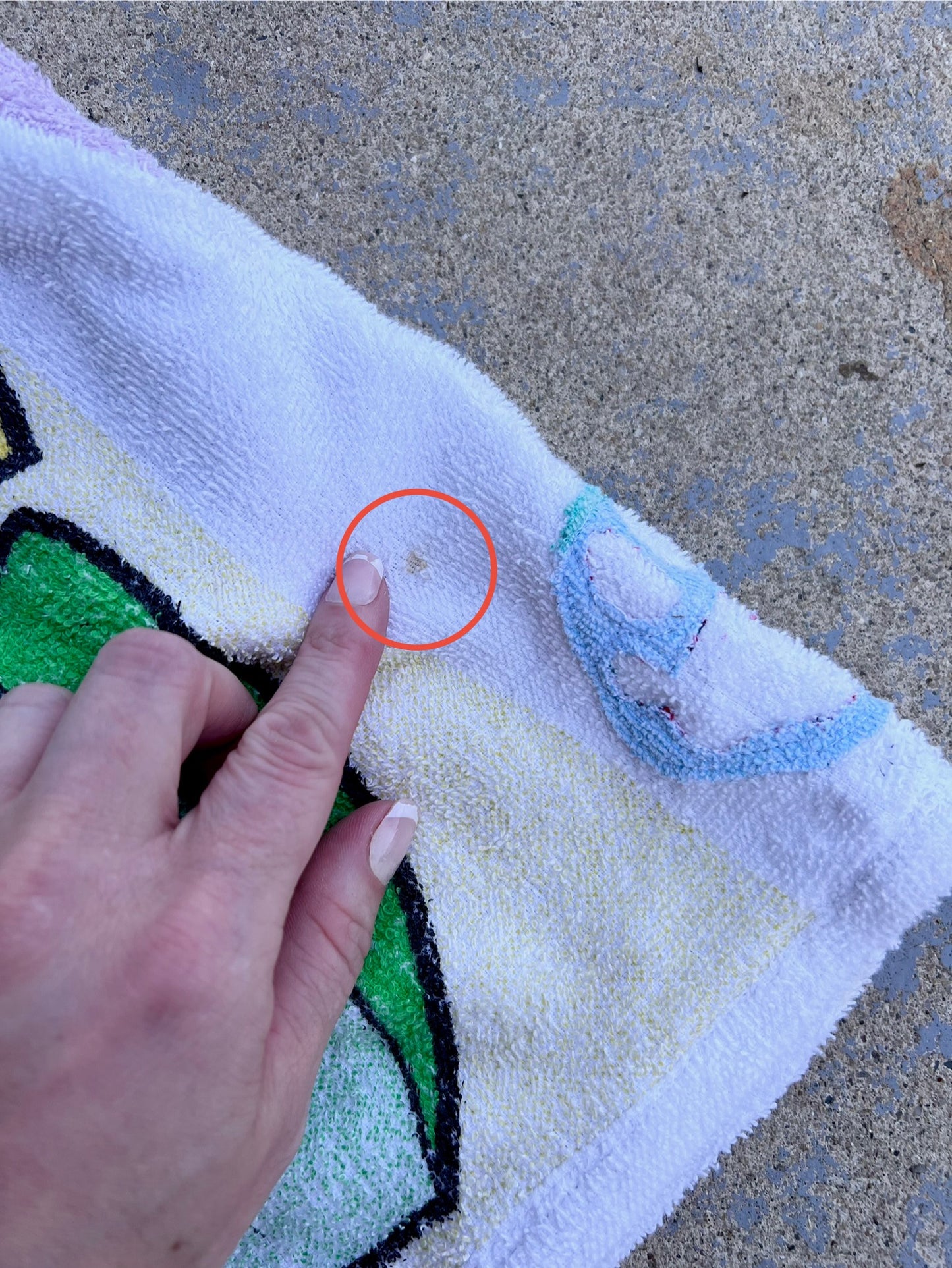 Vintage Fairly Odd Parents Towel Shorts