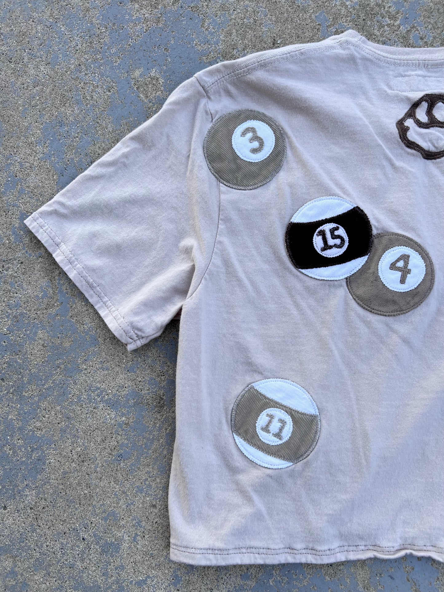 Pool Ball Cropped Tshirt