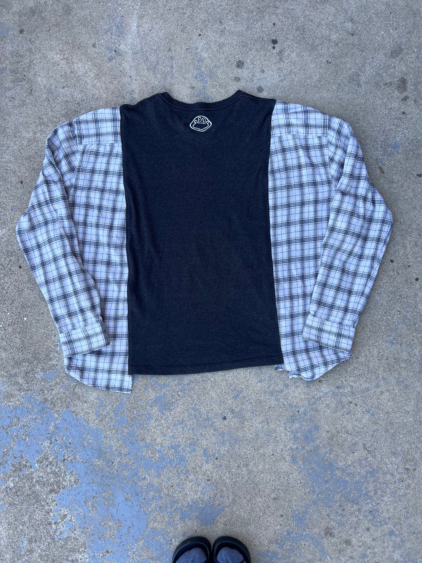 Nintendo Flannel Pullover Top