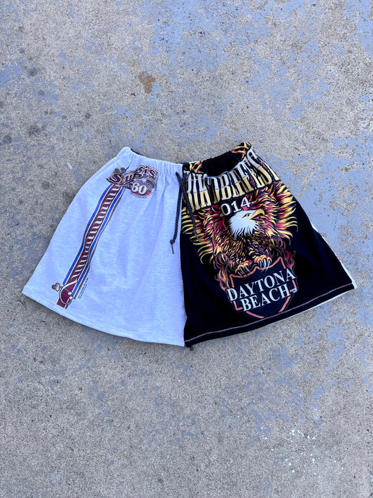 Bike Week Mixed Graphic Shorts