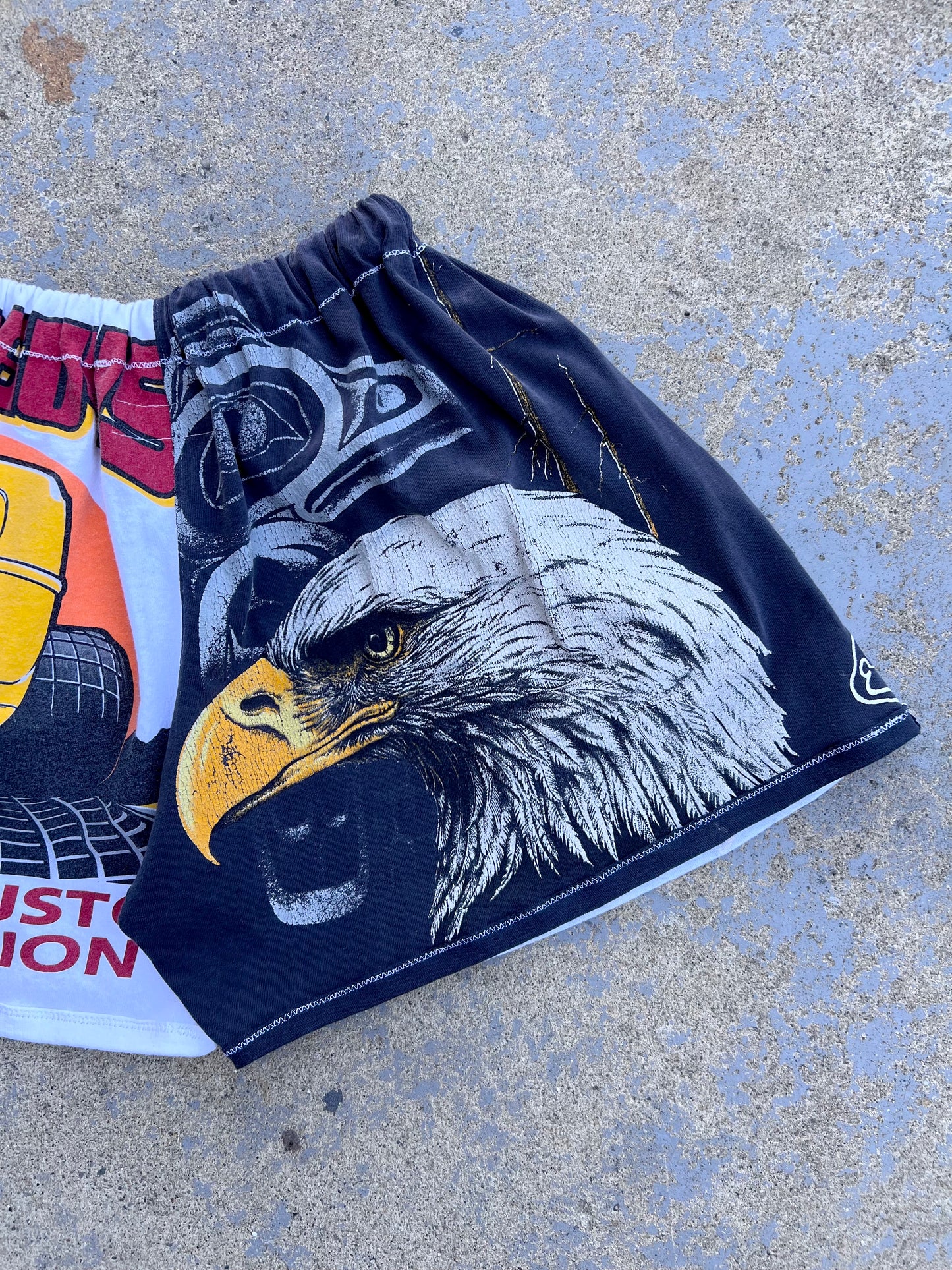 Bike Week Mixed Graphic Shorts