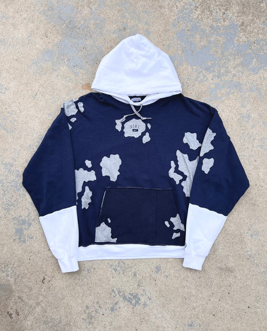 Reworked Nike 3 Tone Hoodie