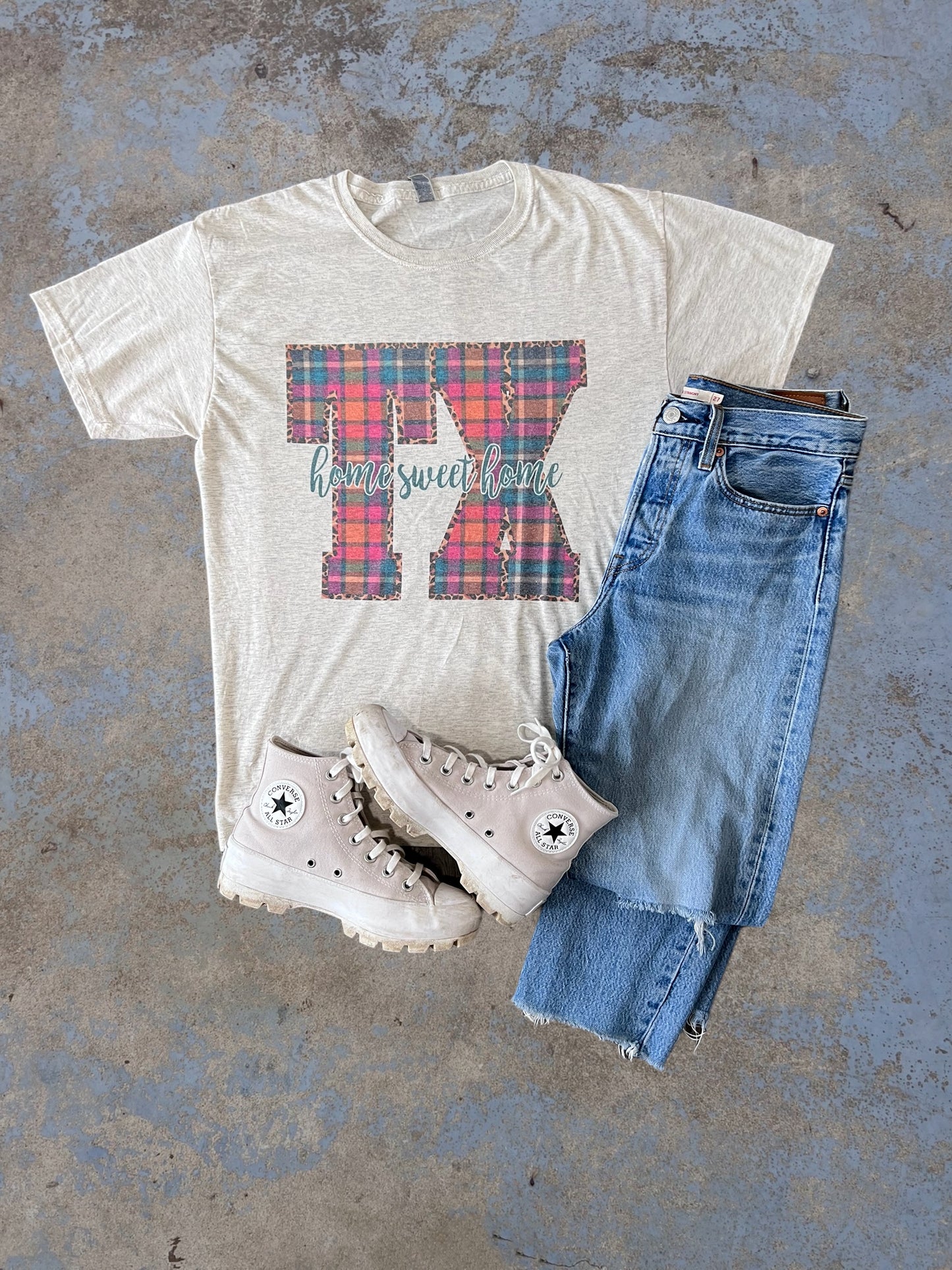 Vintage “Home Sweet Home” Texas Tshirt