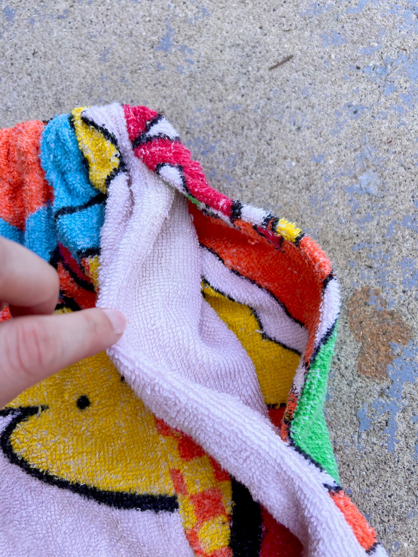 Vintage Surfing Mickey Towel Shorts