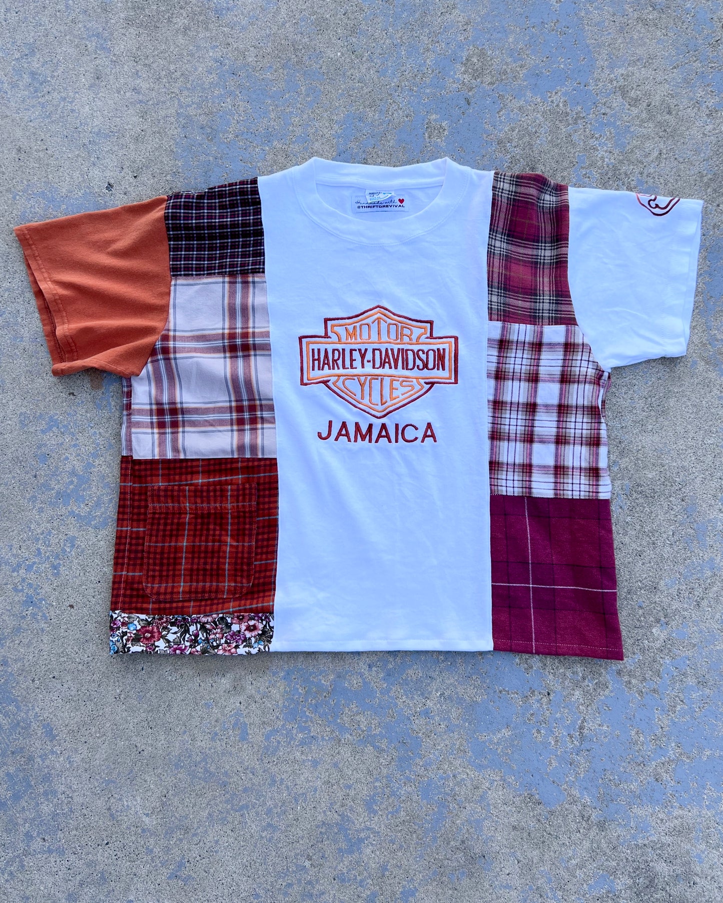 Harley Patchwork Tshirt