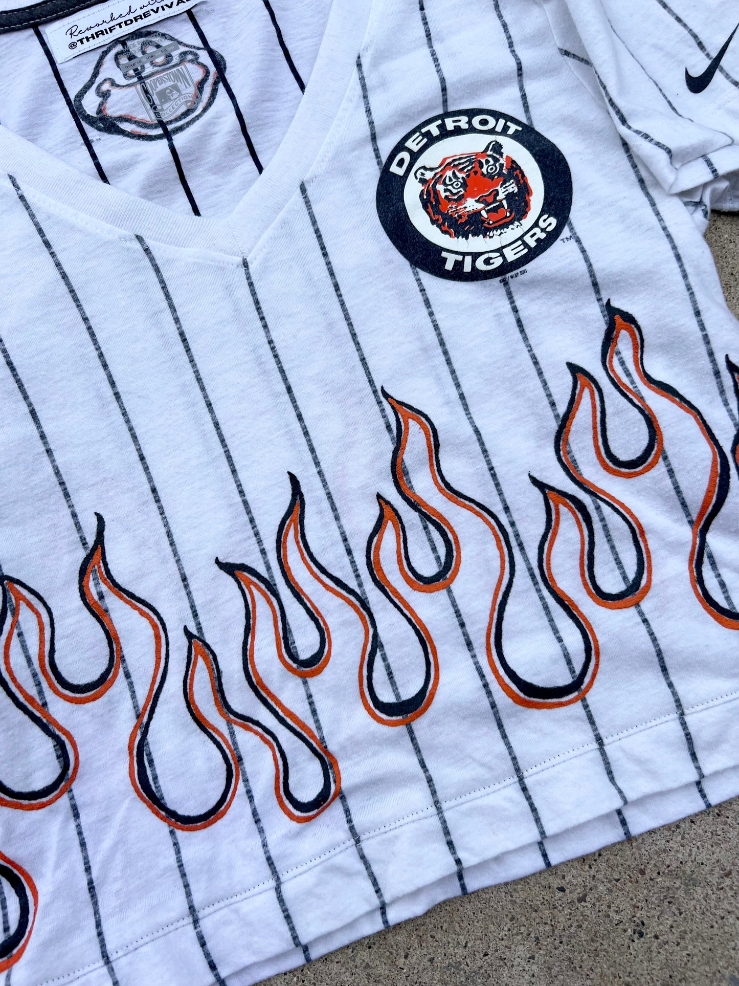Detroit Tigers Flame Tee