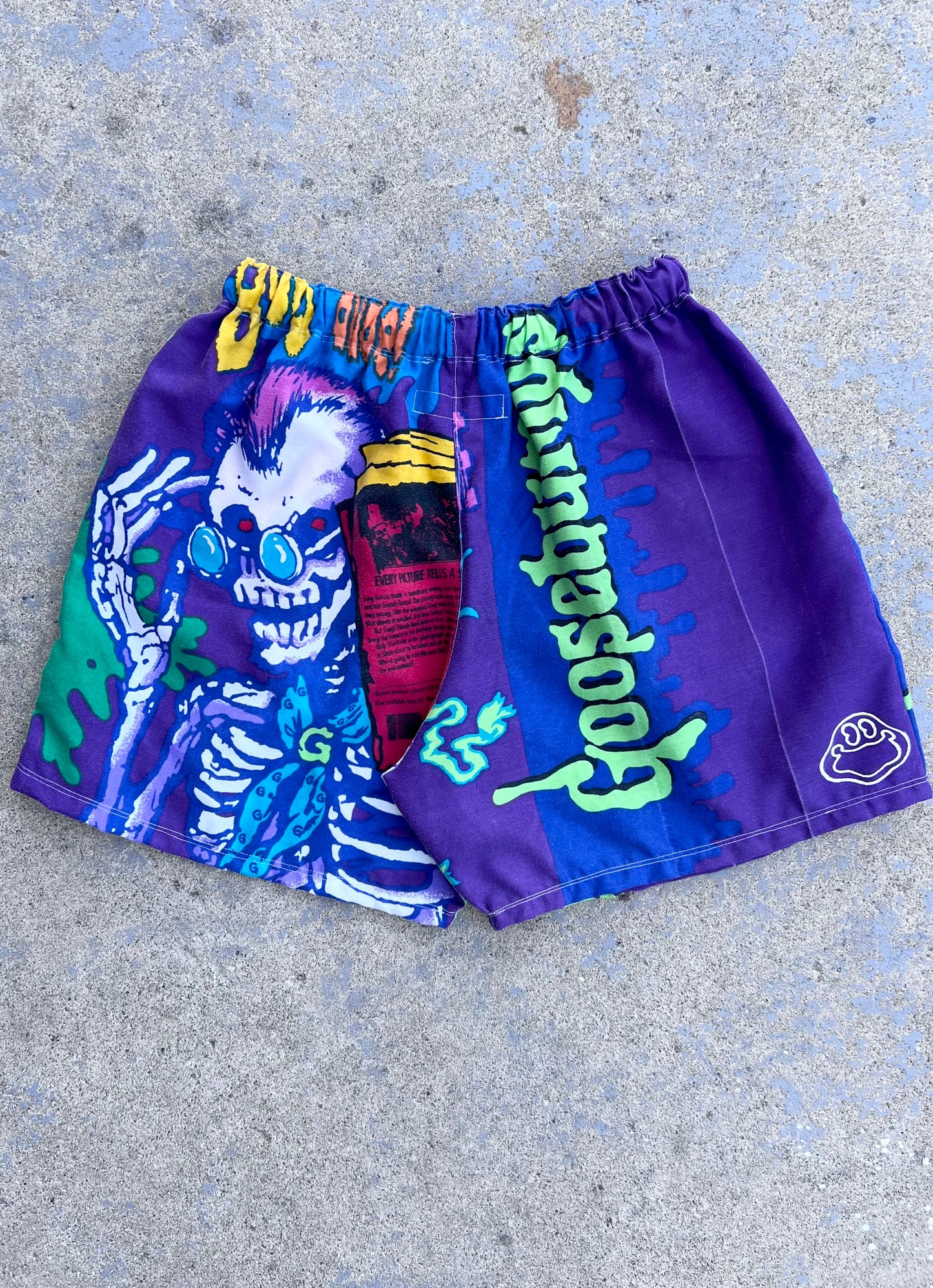 Vintage Goosebumps Pillowcase Shorts