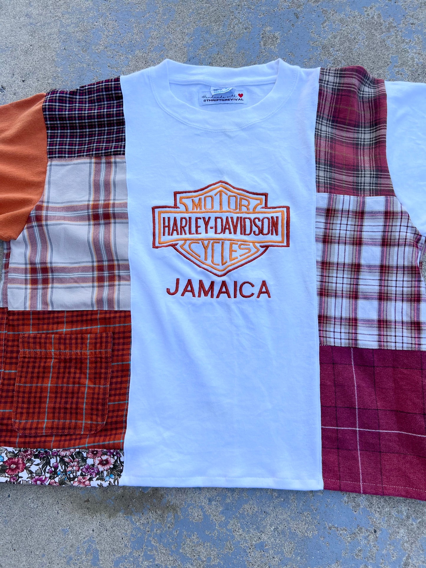 Harley Patchwork Tshirt