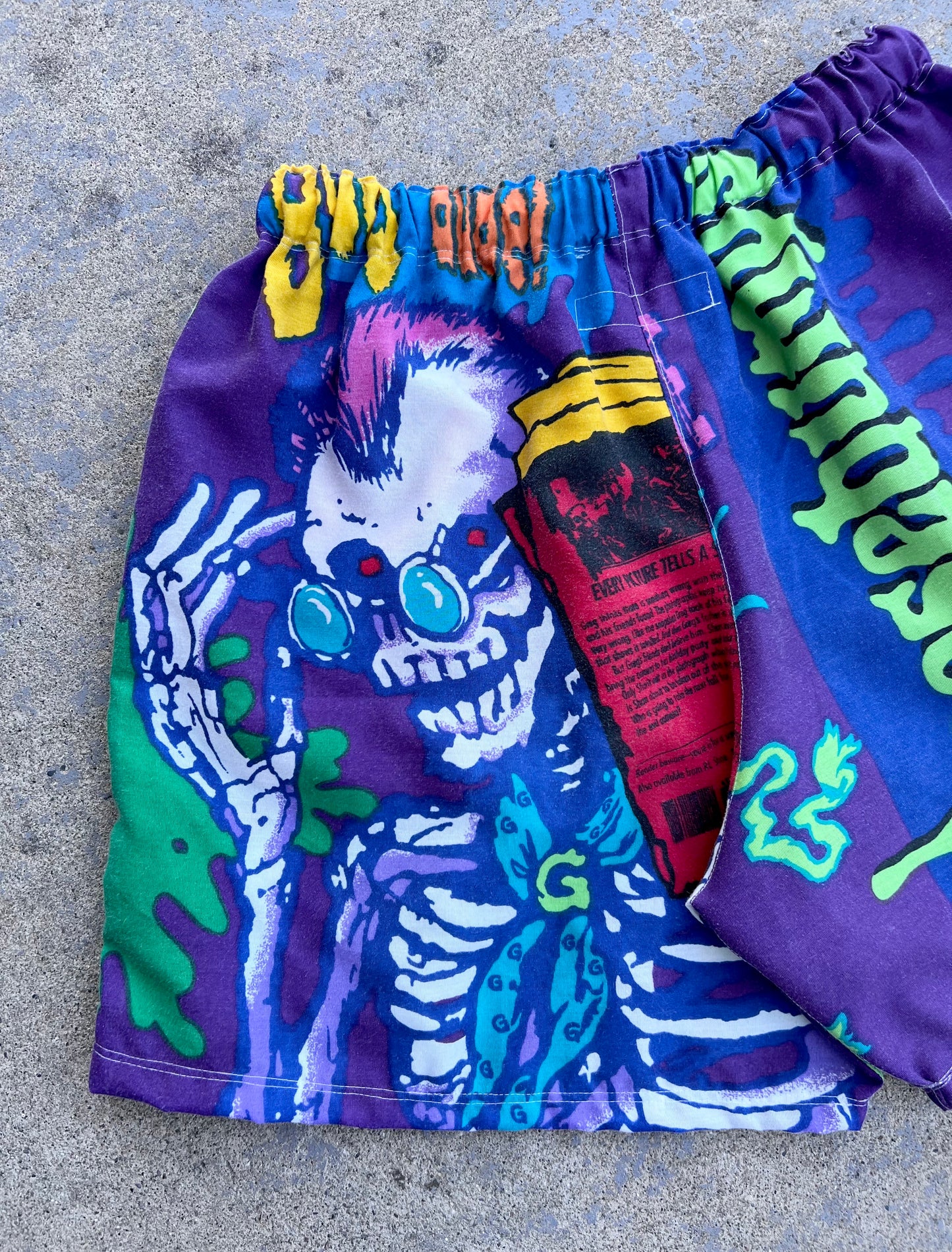 Vintage Goosebumps Pillowcase Shorts