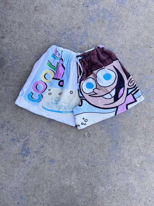 Vintage Fairly Odd Parents Towel Shorts