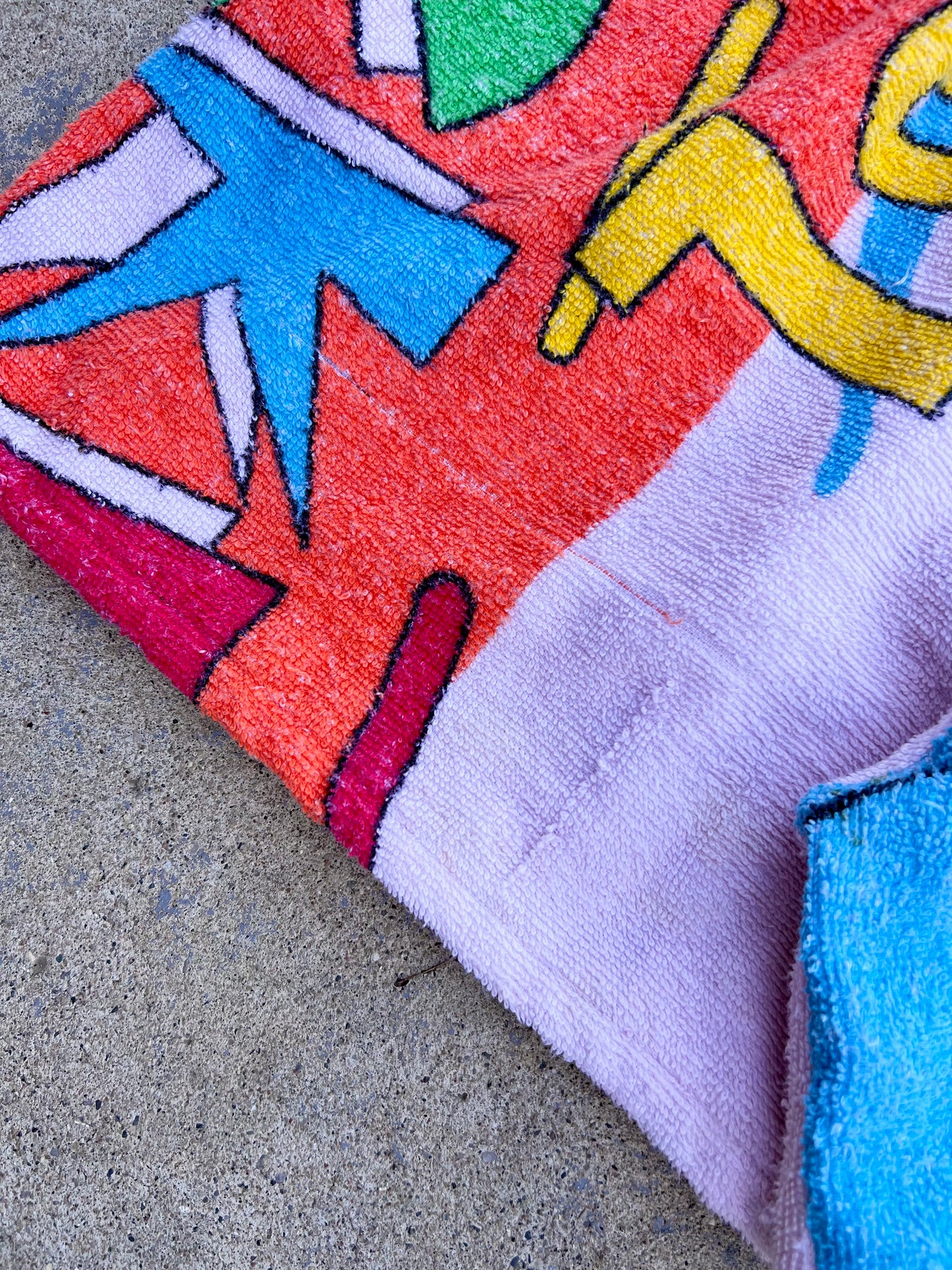 Vintage Surfing Mickey Towel Shorts