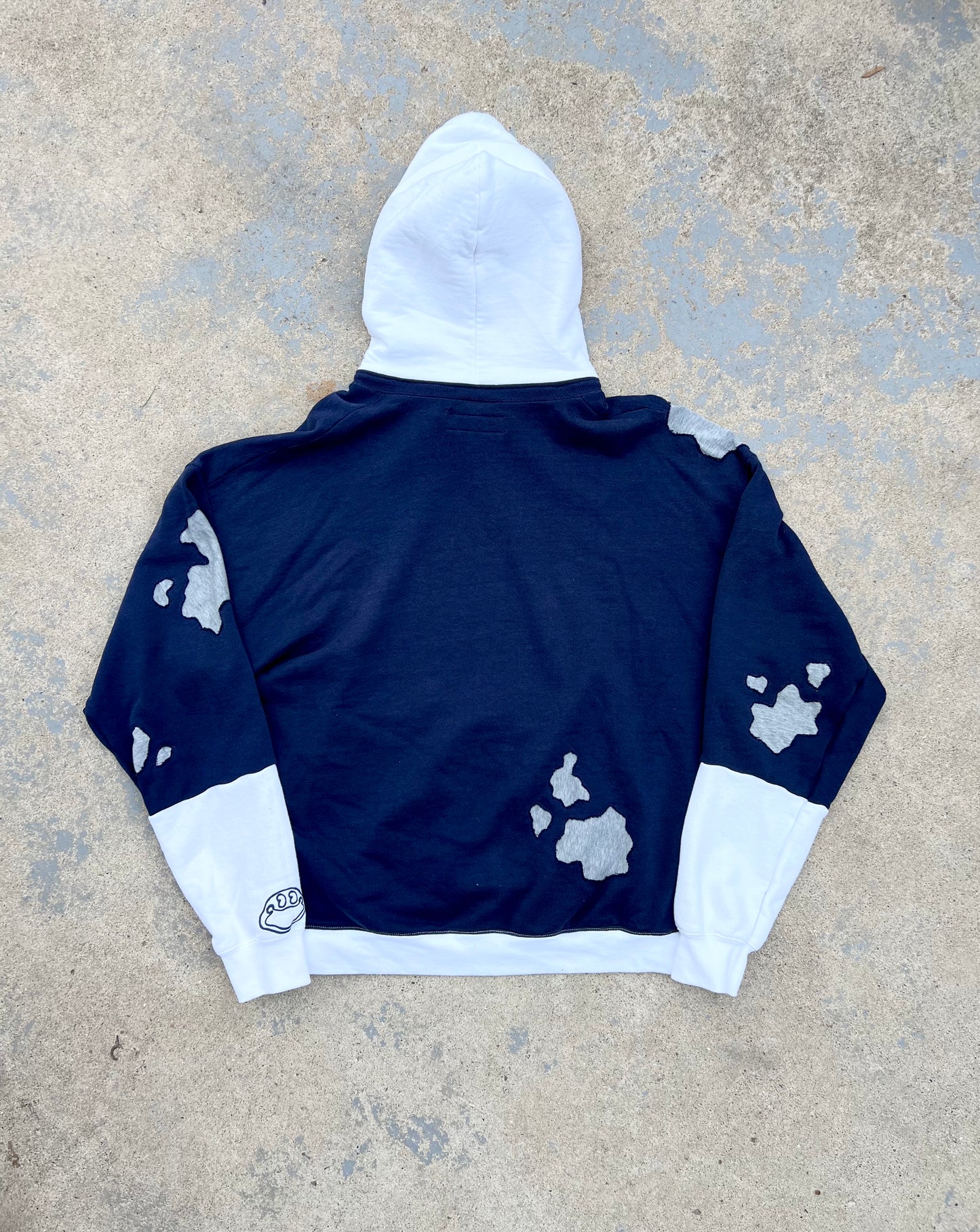 Reworked Nike 3 Tone Hoodie