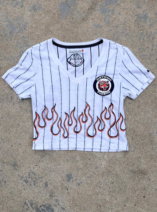 Detroit Tigers Flame Tee