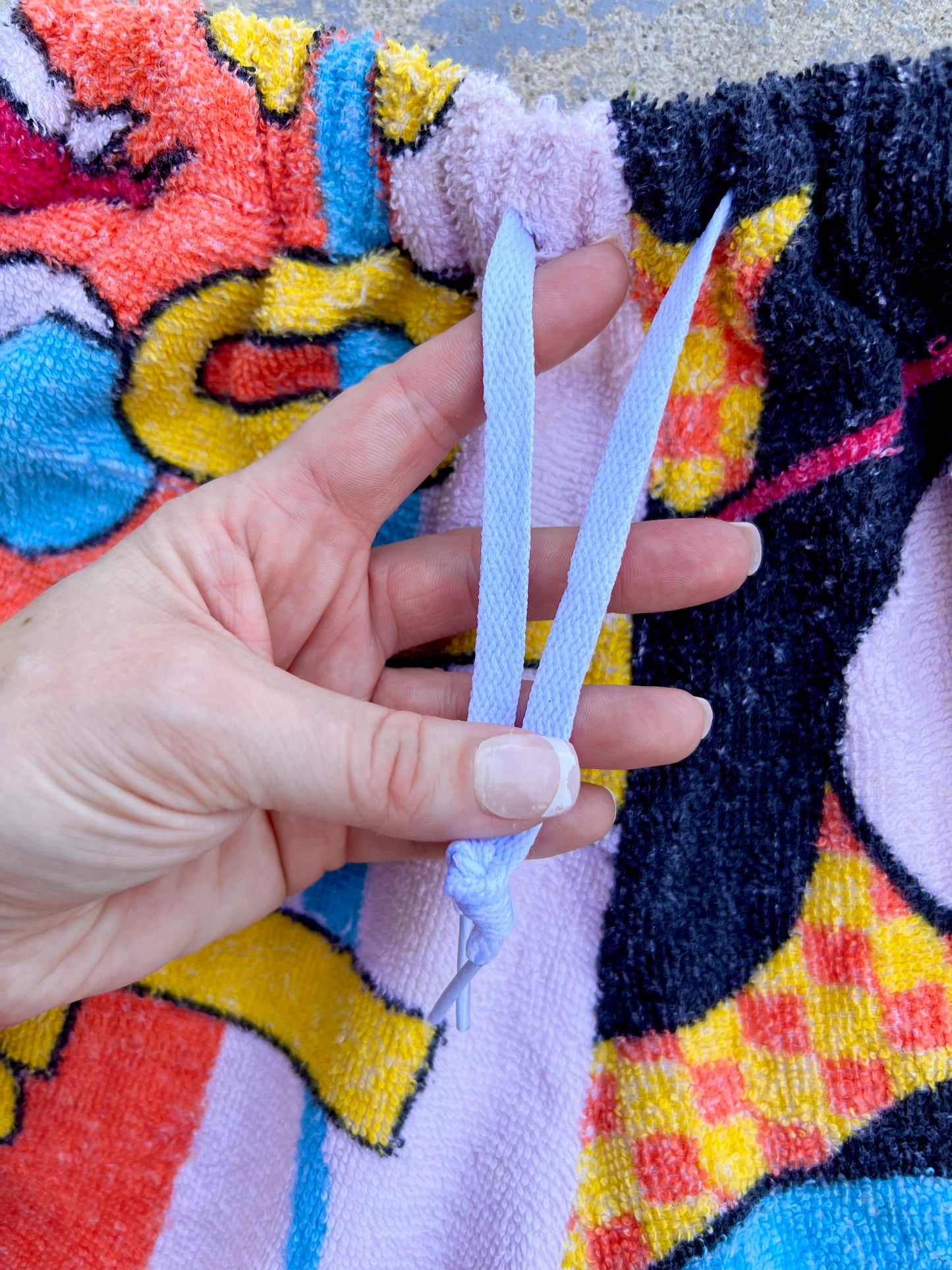 Vintage Surfing Mickey Towel Shorts