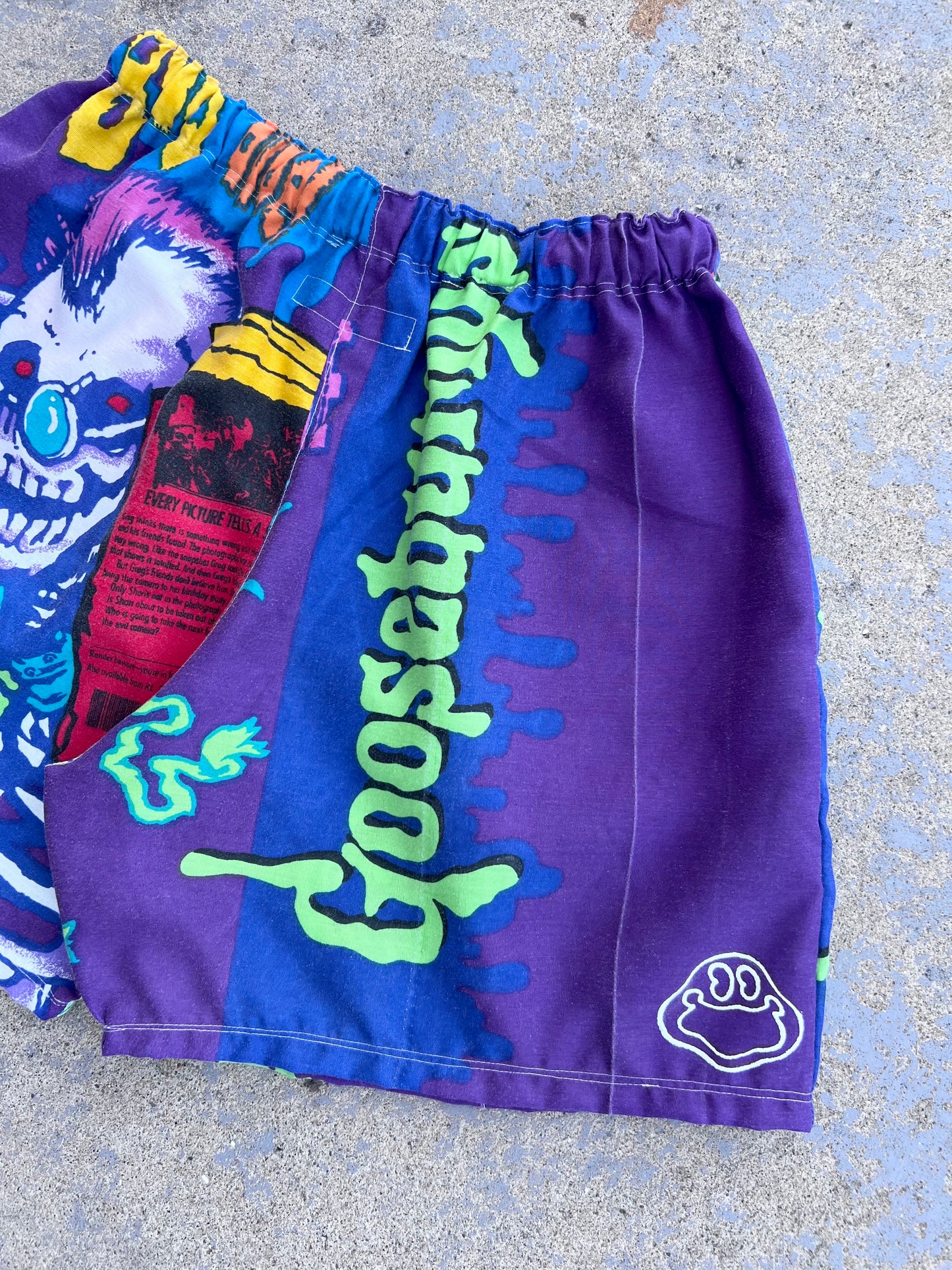 Vintage Goosebumps Pillowcase Shorts