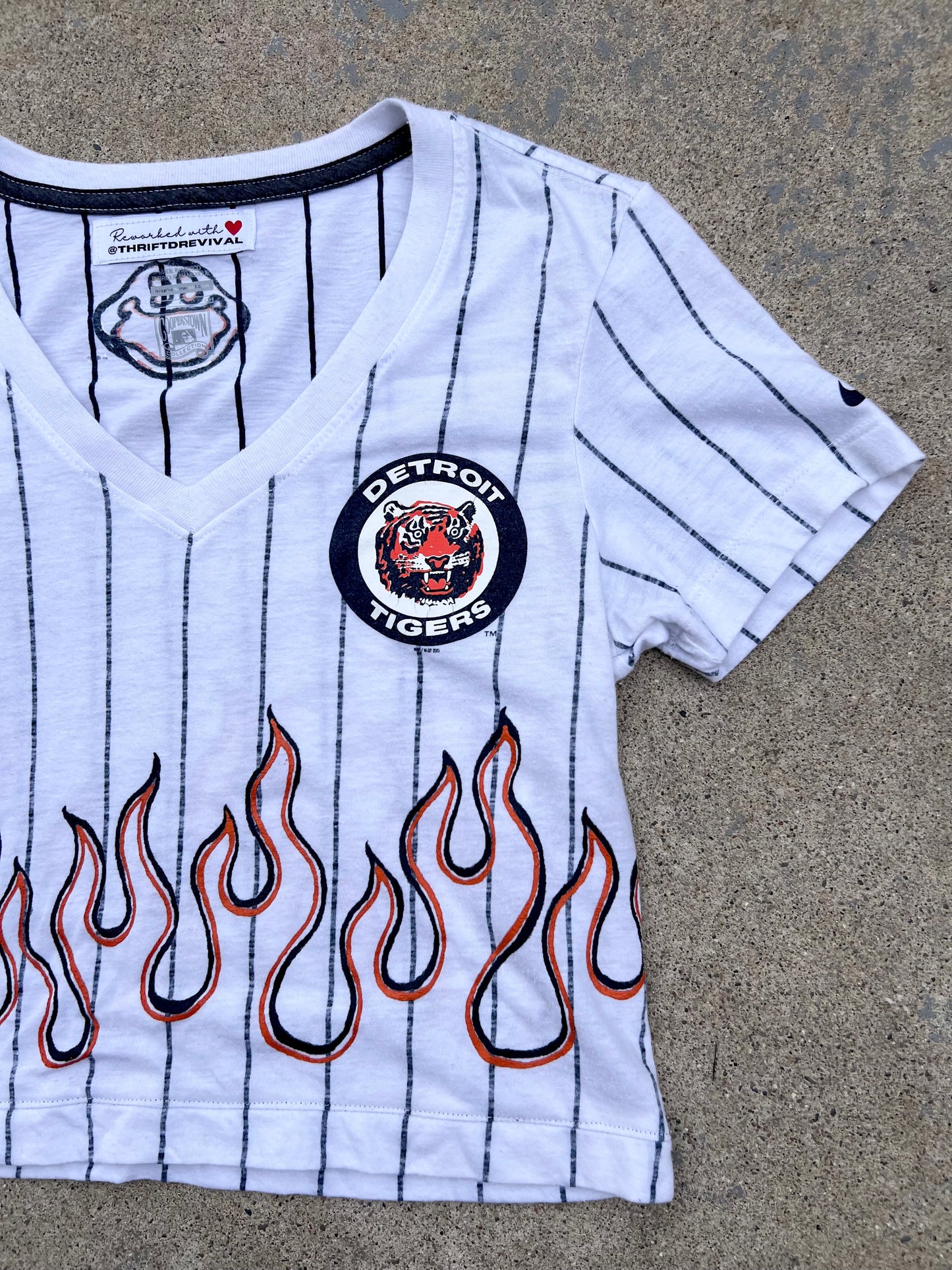 Detroit Tigers Flame Tee