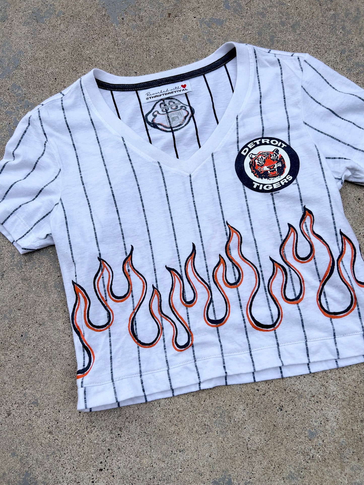 Detroit Tigers Flame Tee