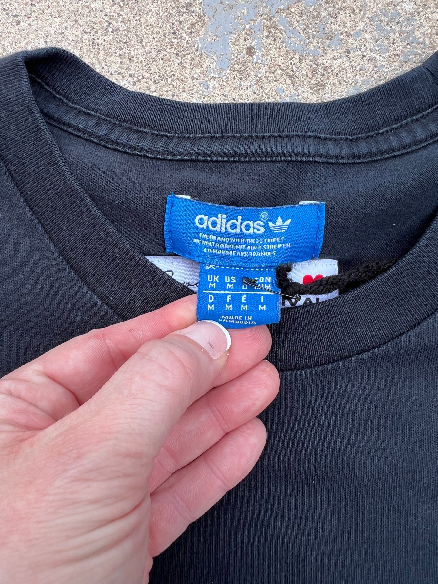 Adidas Stitched Flame Tshirt