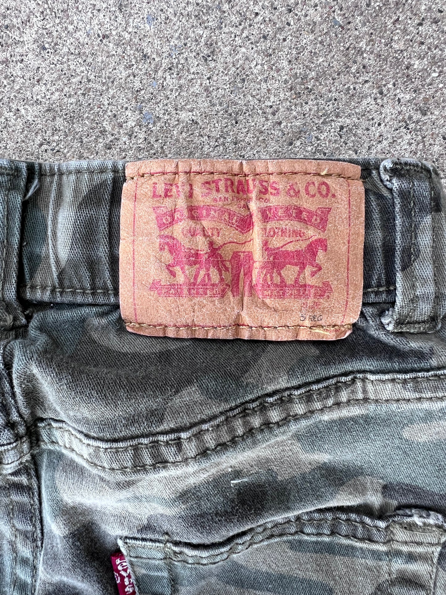 Vintage Kid's Levi's Camo Joggers