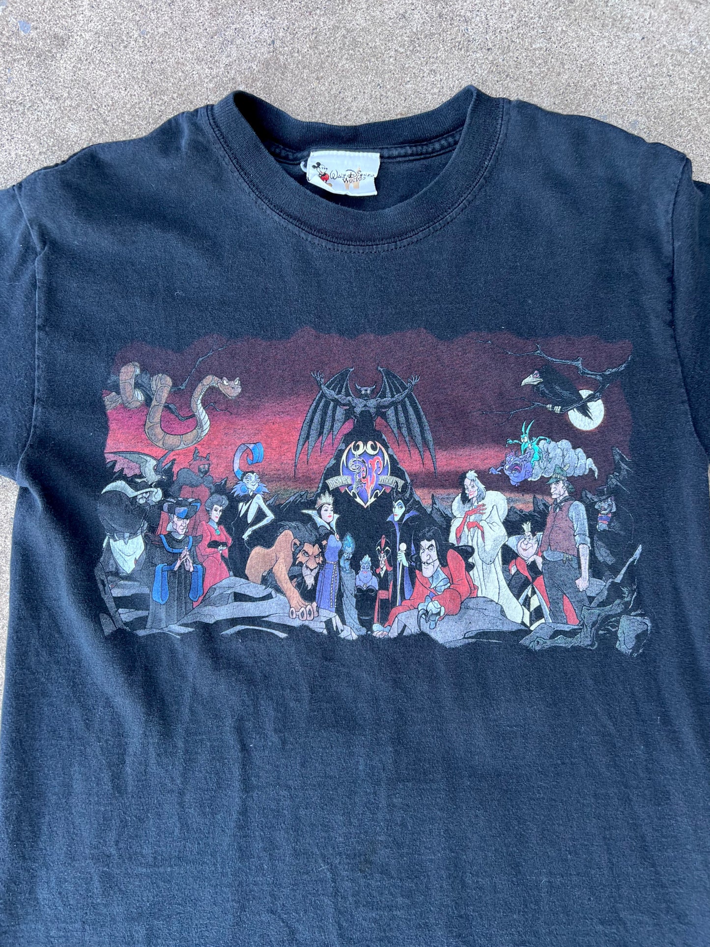 Vintage Walt Disney World Villians T-Shirt