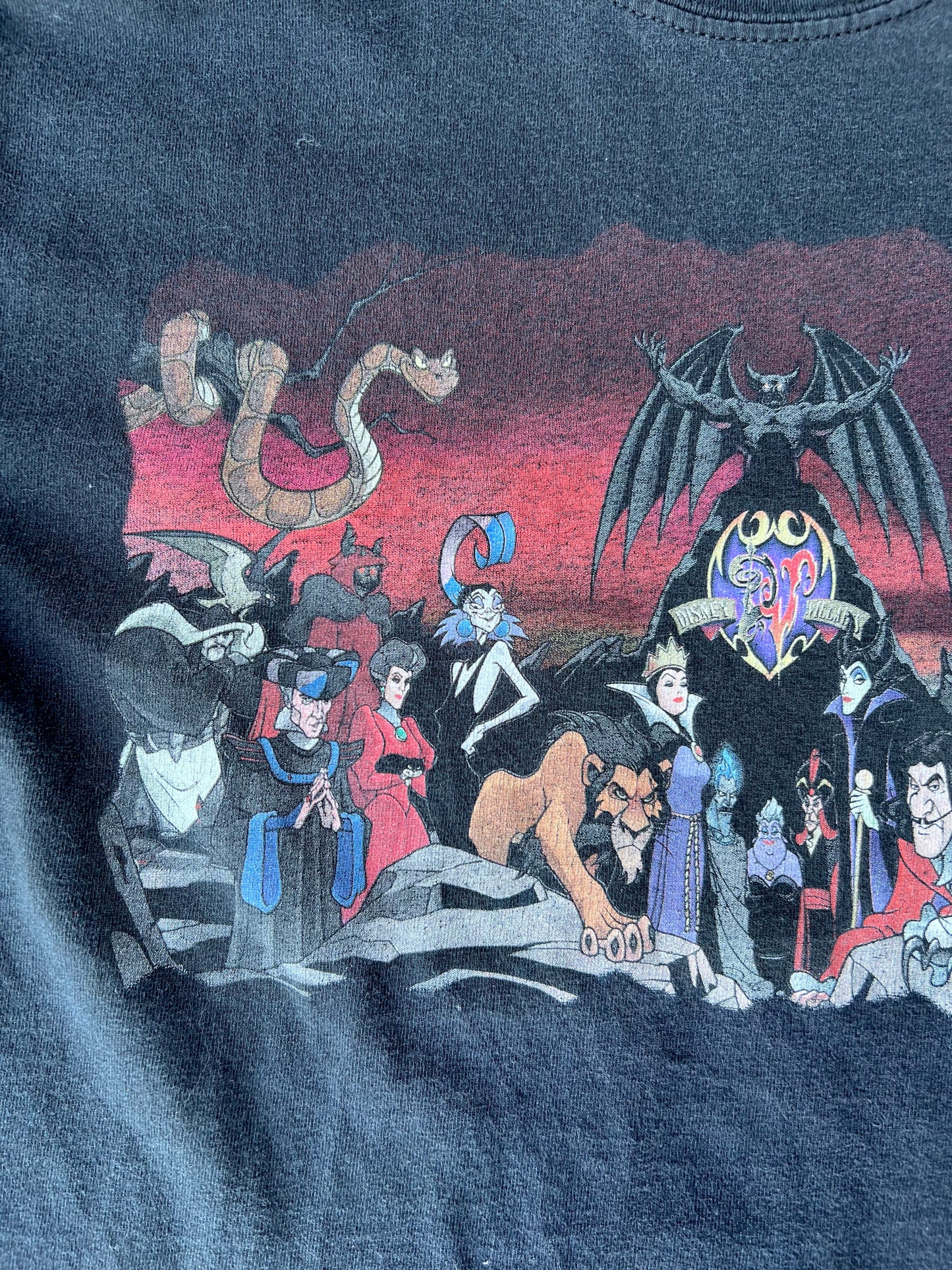 Vintage Walt Disney World Villians T-Shirt