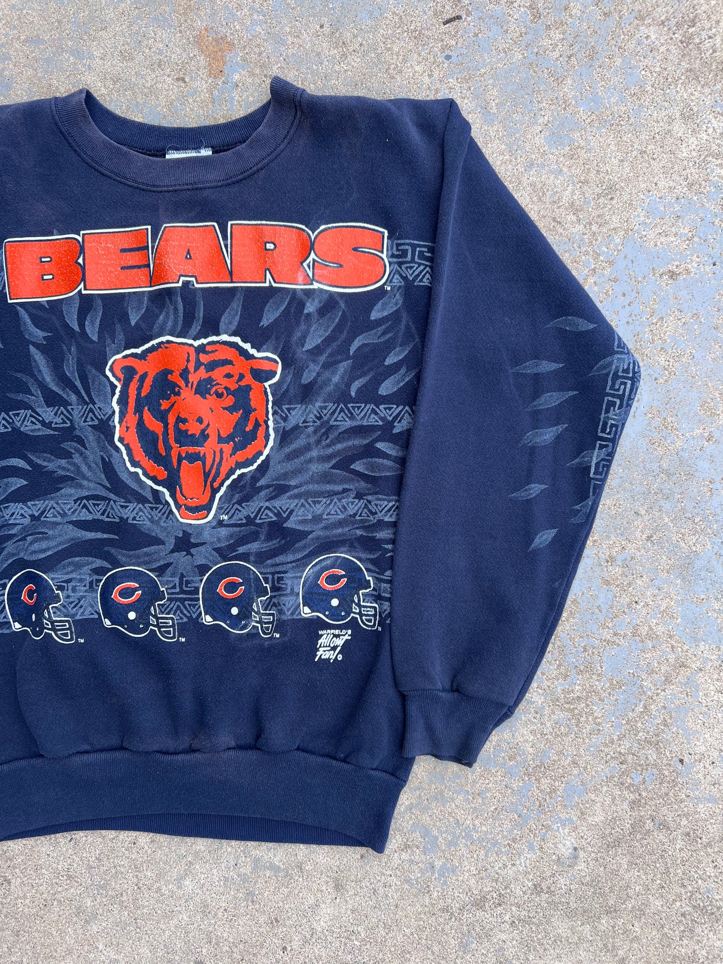 Vintage 90's Chicago Bears Crewneck