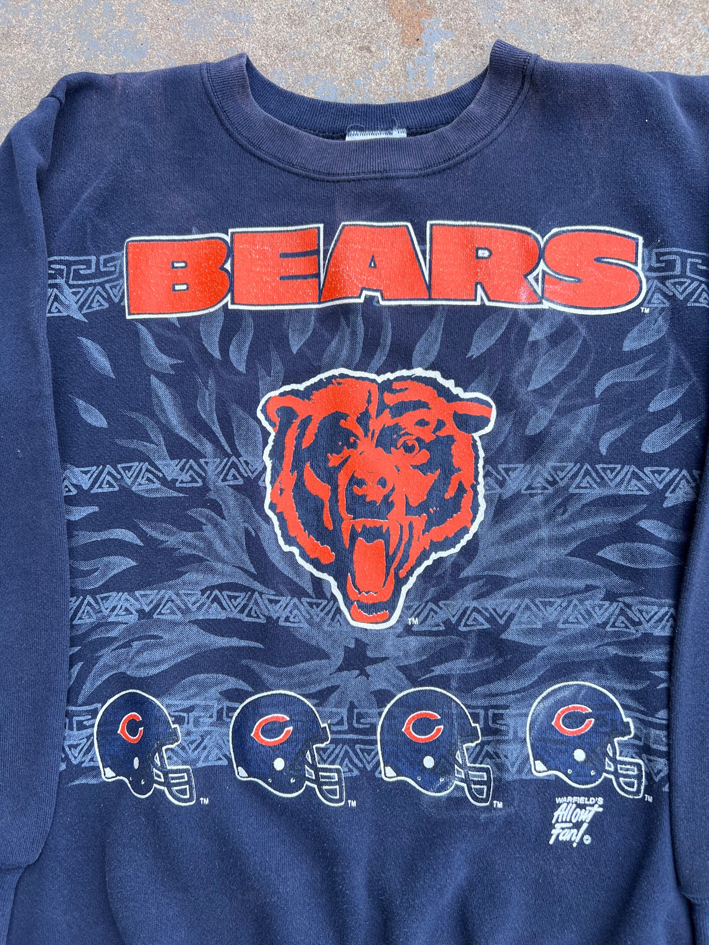 Vintage 90's Chicago Bears Crewneck