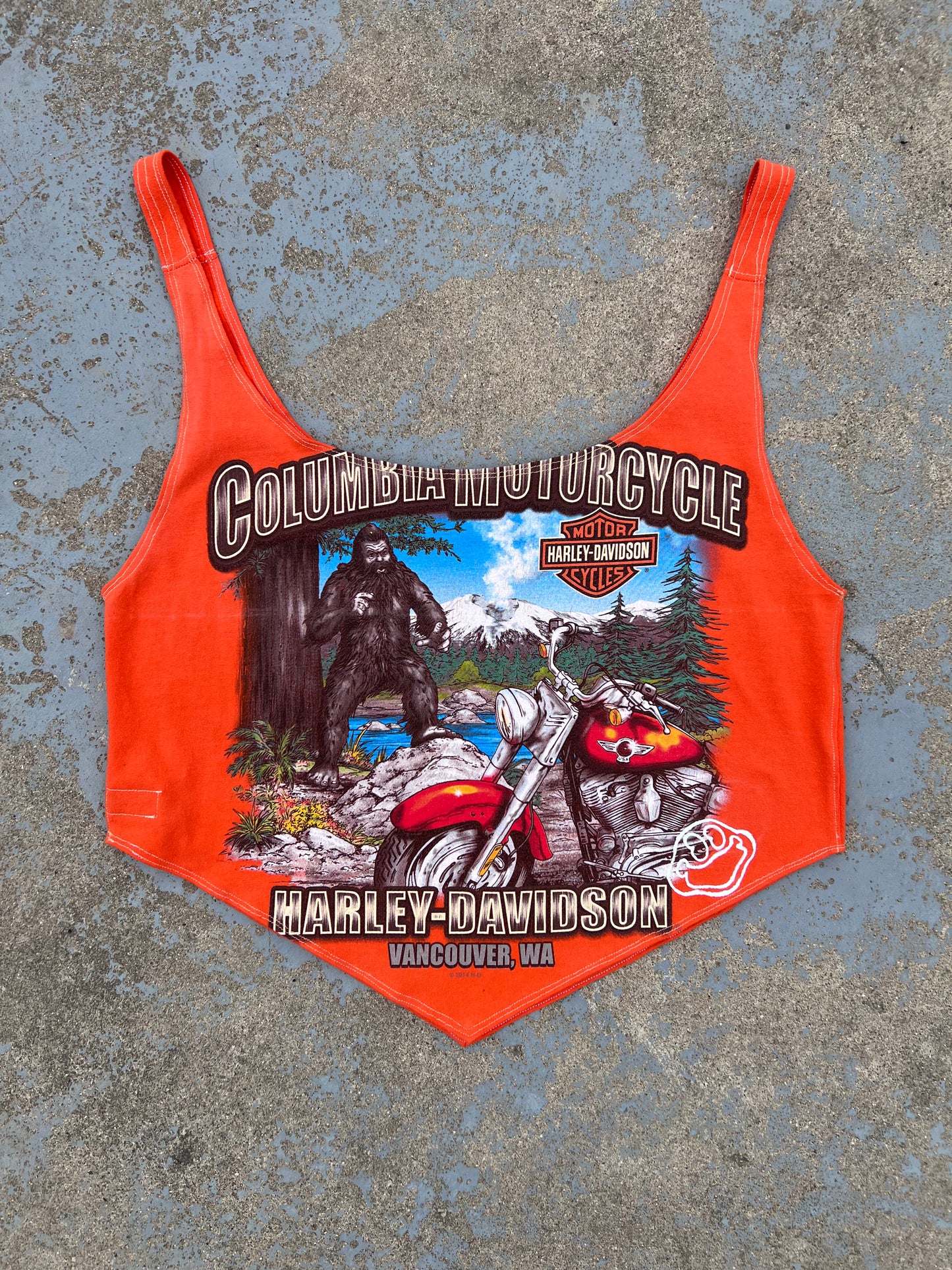 2014/2015 Harley Davidson Vancouver, WA Diamond Cut Tank Top