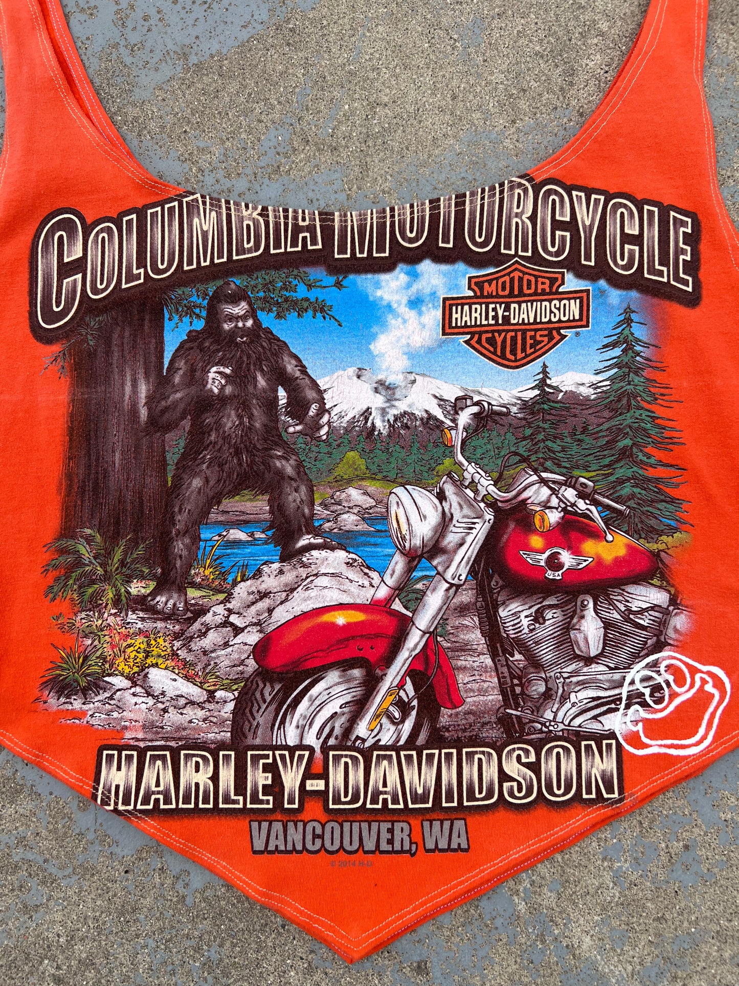 2014/2015 Harley Davidson Vancouver, WA Diamond Cut Tank Top