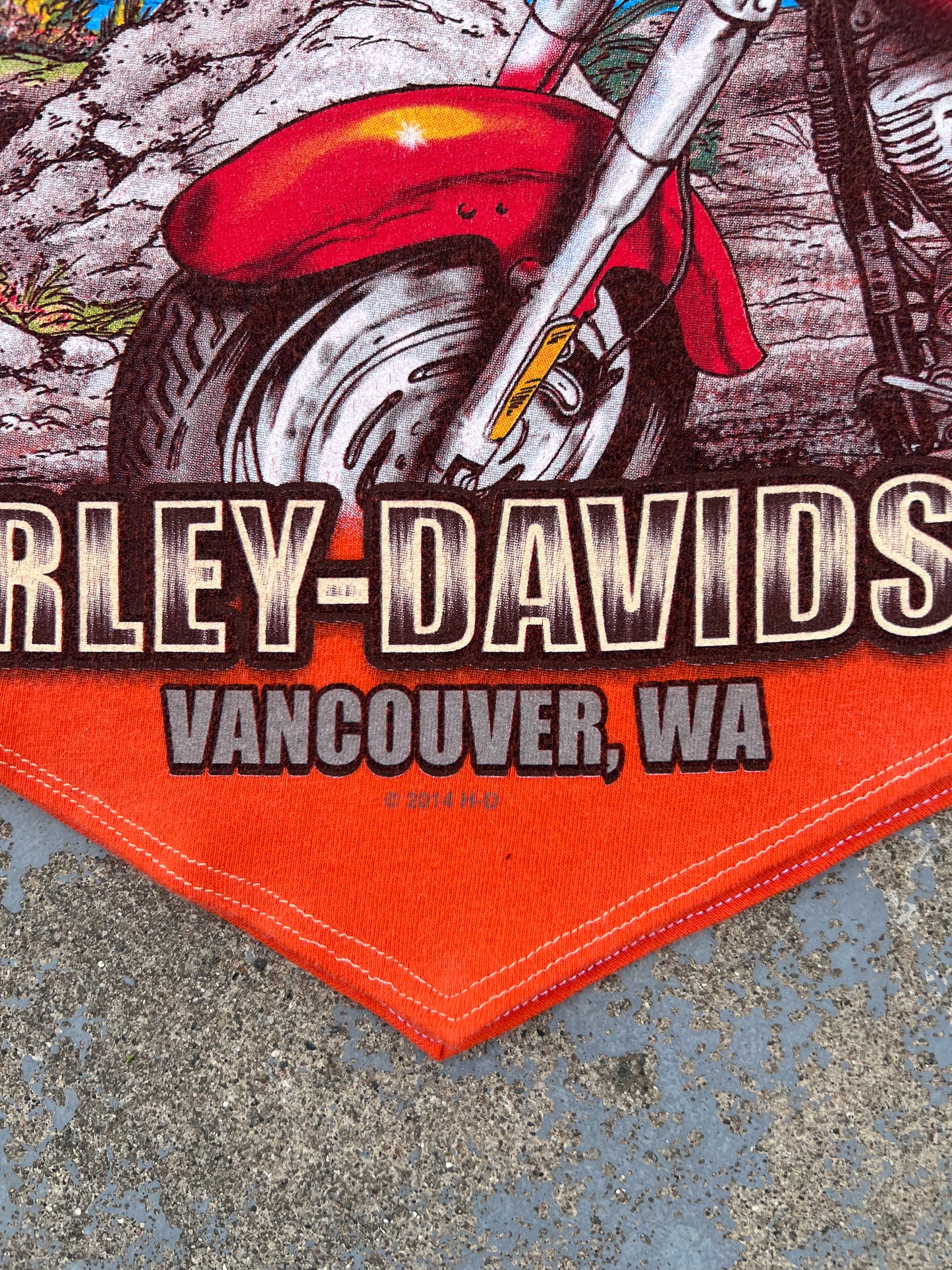 2014/2015 Harley Davidson Vancouver, WA Diamond Cut Tank Top