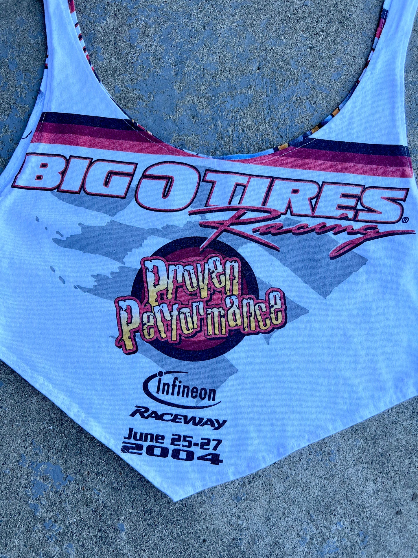 Big Tires Diamond Cut Reversible Tank Top