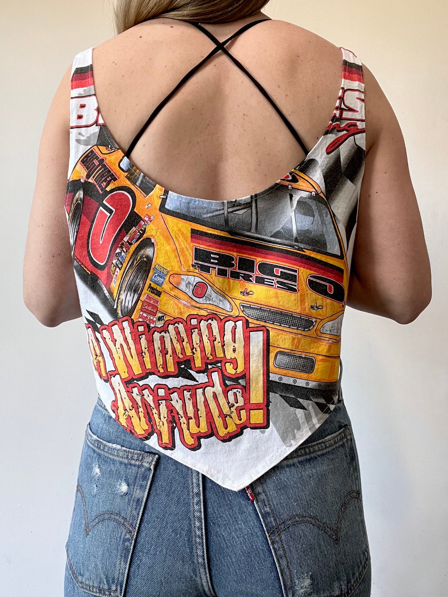 Big Tires Diamond Cut Reversible Tank Top