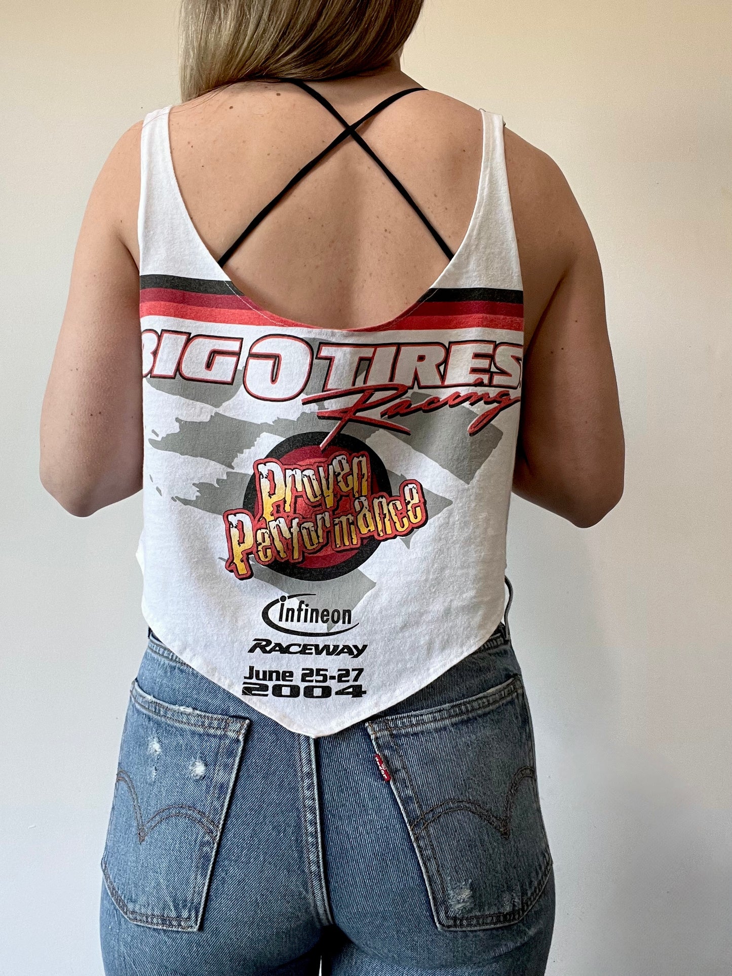 Big Tires Diamond Cut Reversible Tank Top