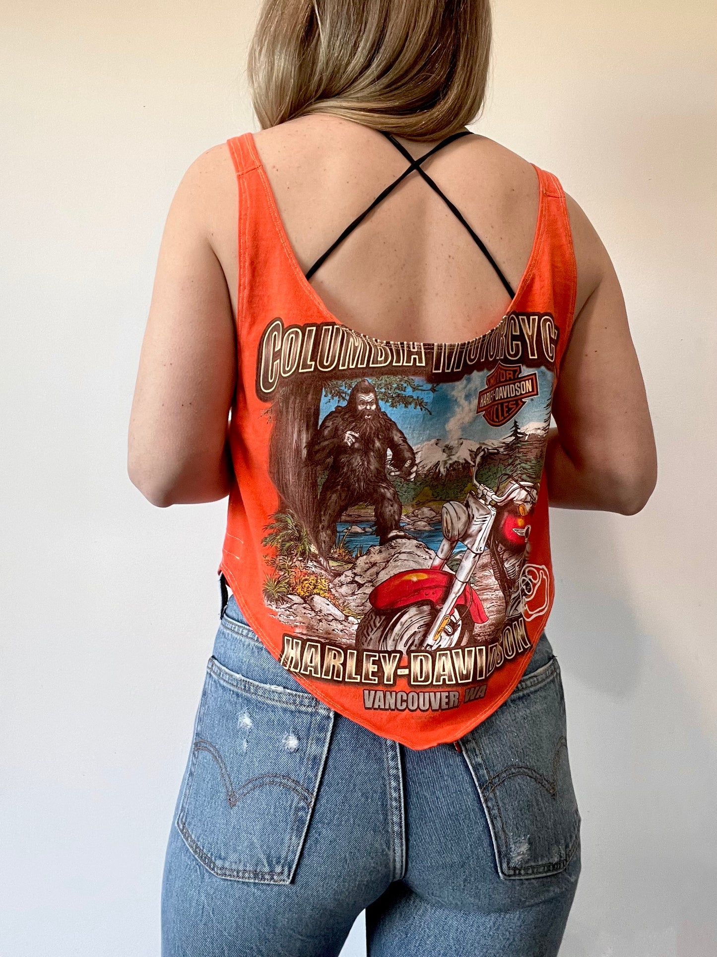 2014/2015 Harley Davidson Vancouver, WA Diamond Cut Tank Top