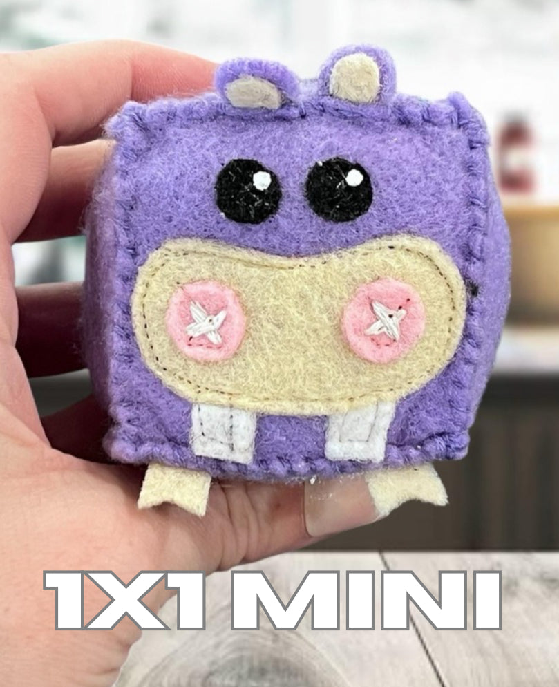 Purple Hippo Pin Cushion (PRE-ORDER)