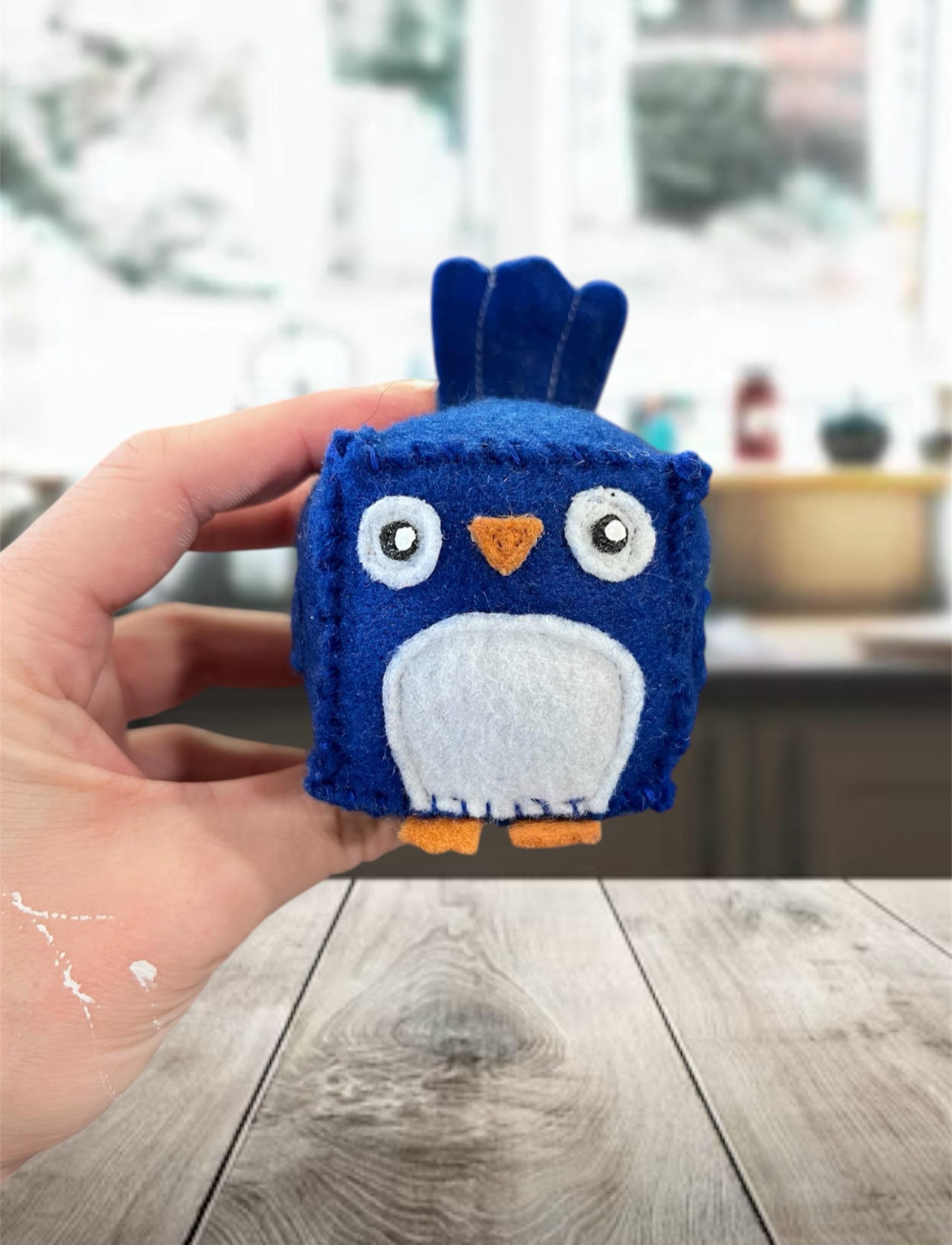 Blue Bird Pin Cushion